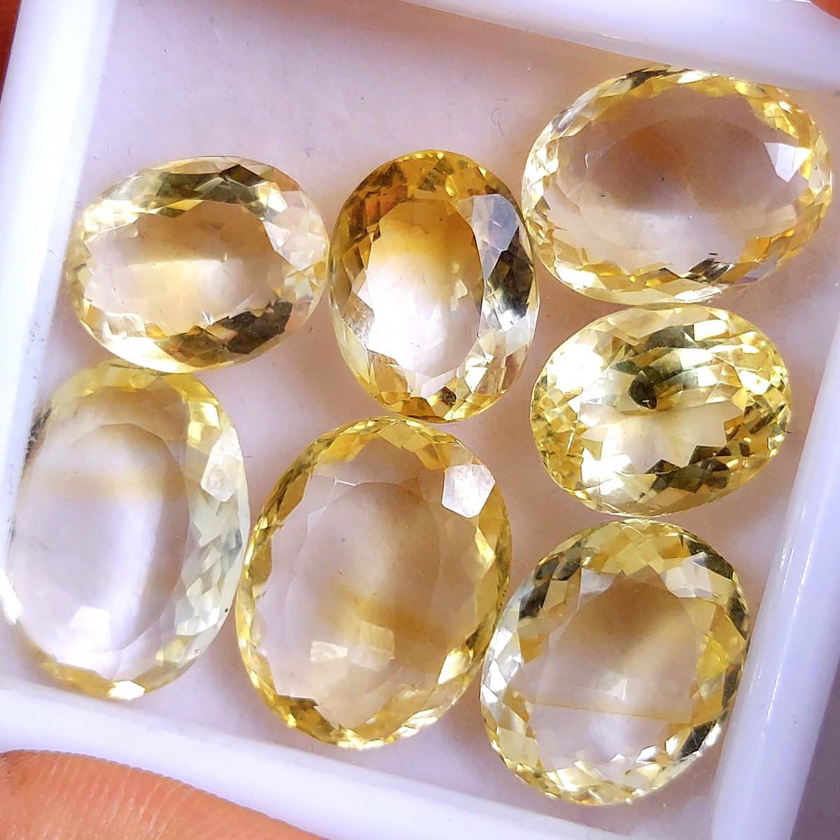 Faceted Citrine