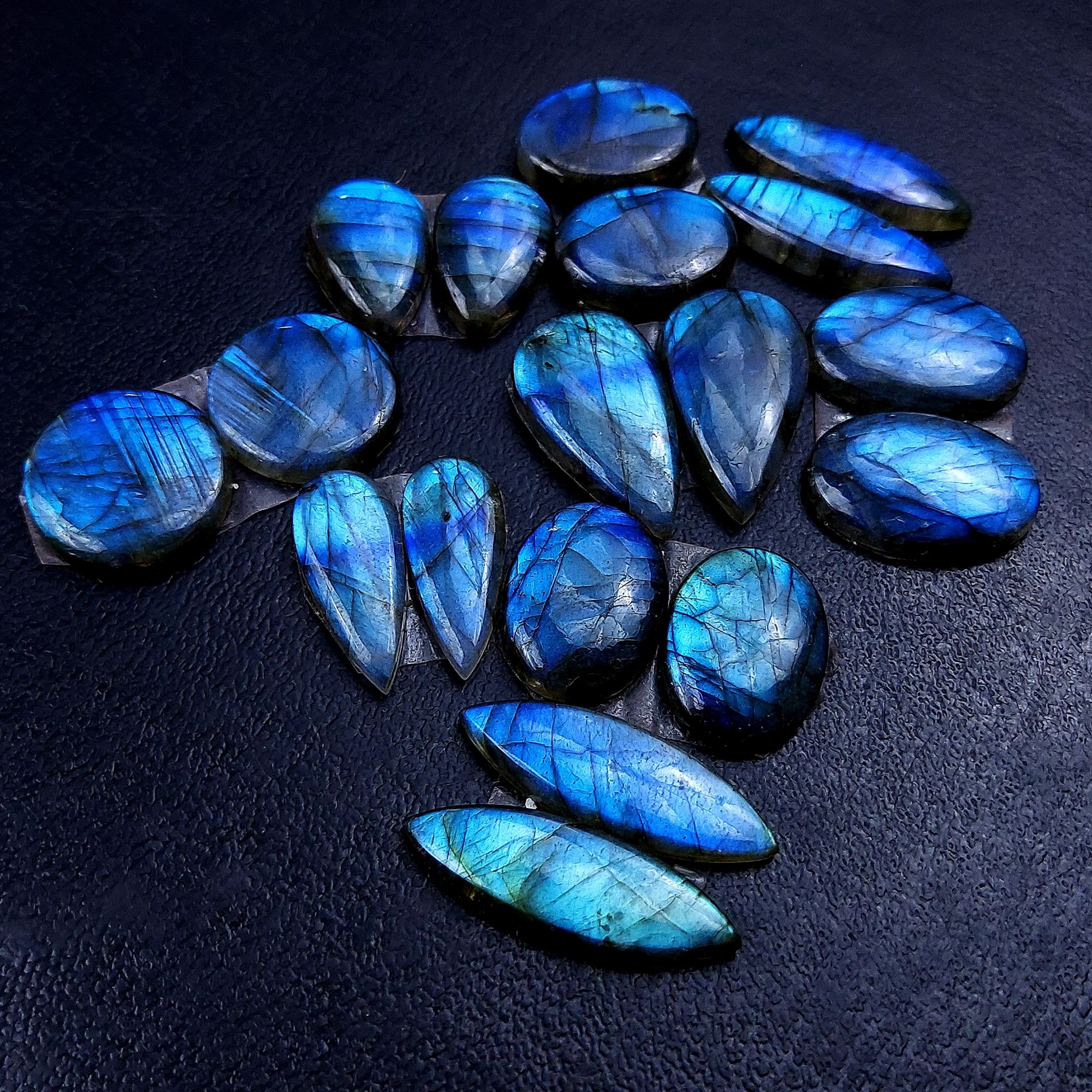 9 Pair 156 Cts Labradorite pairs Labradorite Cabochon Loose Gemstone Labradorite pair for Earring For Woman Earrings Mix Shapes Dangle Drop Earrings 23x14 17x10mm R-13135