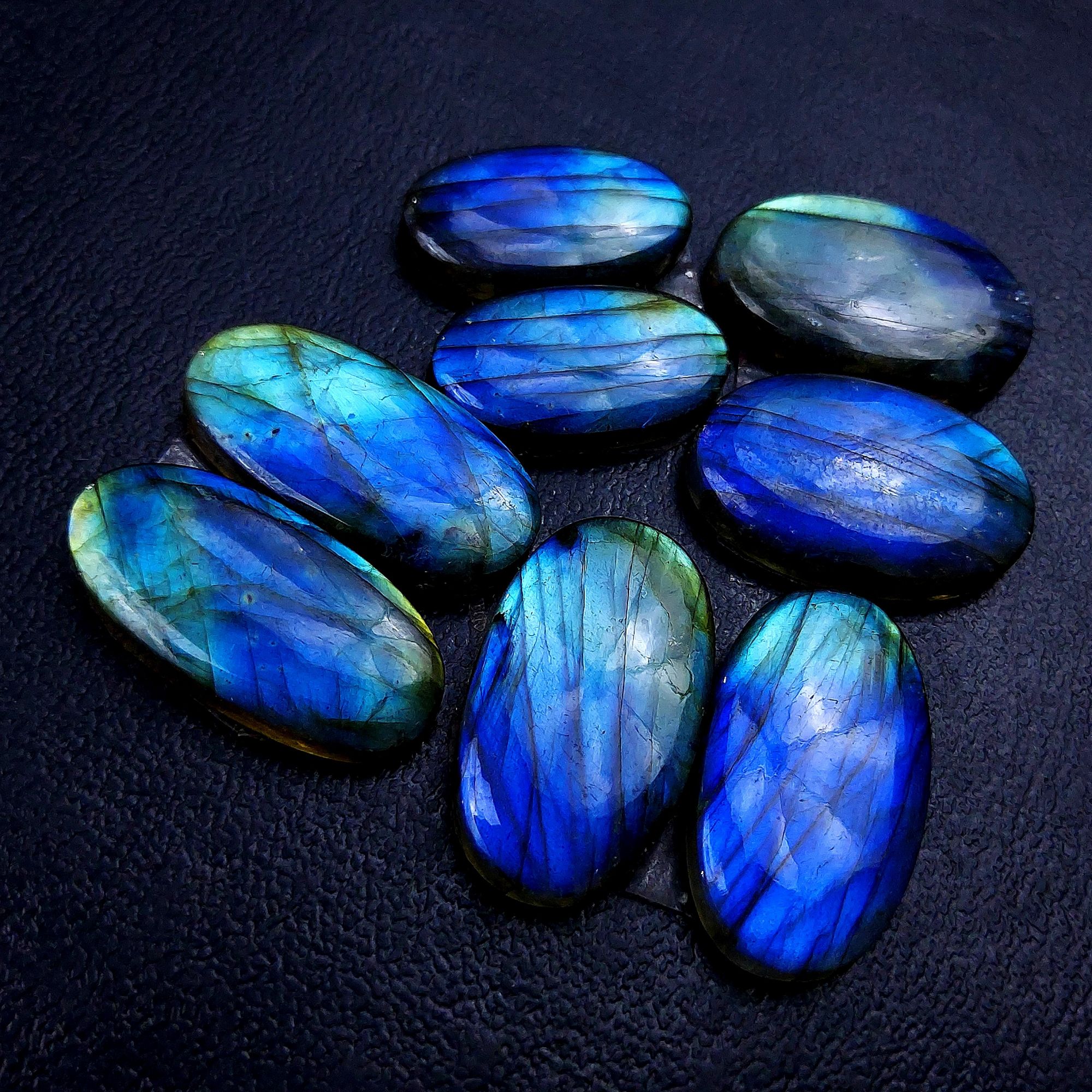 4 Pair 139 Cts Labradorite pairs Labradorite Cabochon Loose Gemstone Labradorite pair for Earring For Woman Earrings Mix Shapes Dangle Drop Earrings 27x15 22x12mm R-13136