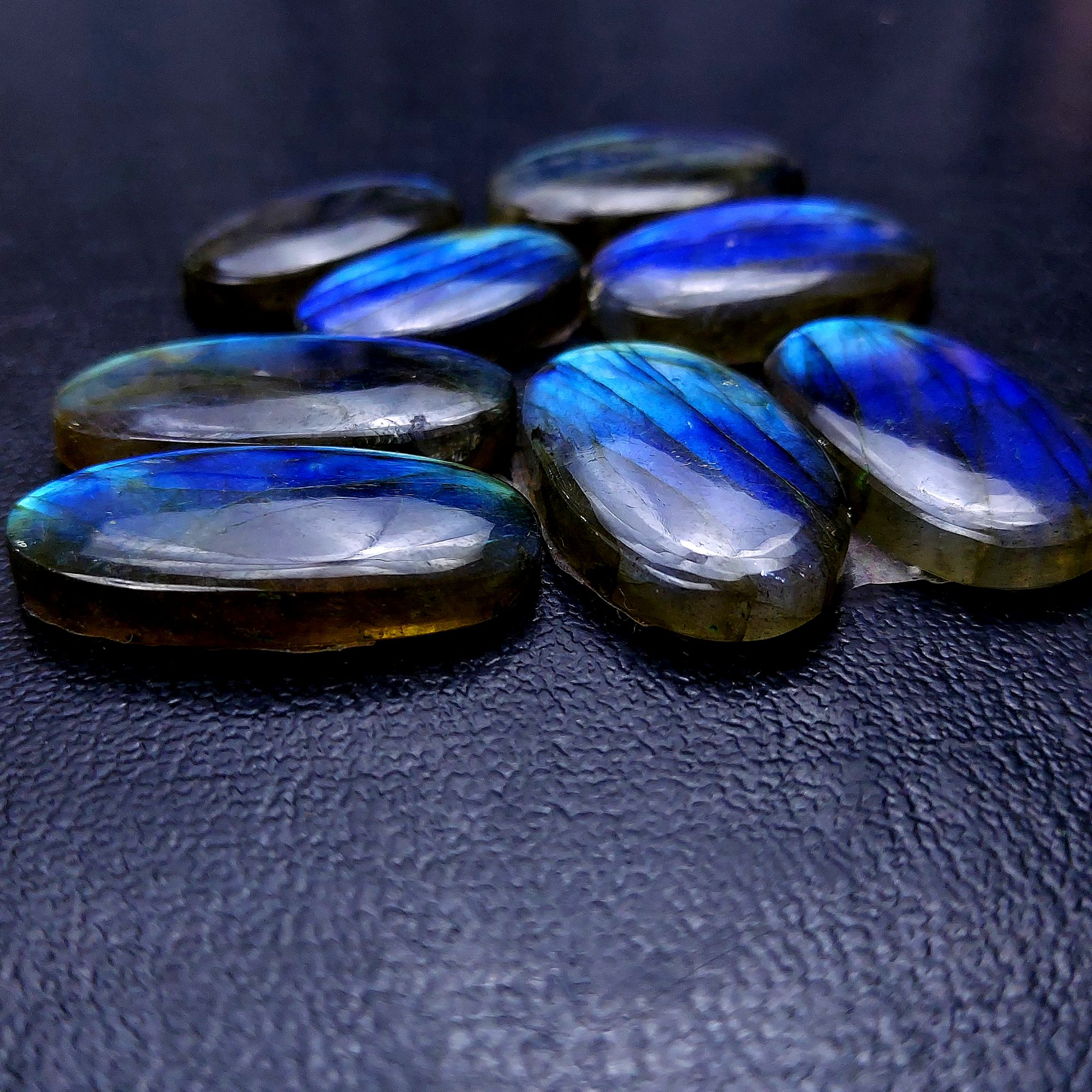 4 Pair 139 Cts Labradorite pairs Labradorite Cabochon Loose Gemstone Labradorite pair for Earring For Woman Earrings Mix Shapes Dangle Drop Earrings 27x15 22x12mm R-13136
