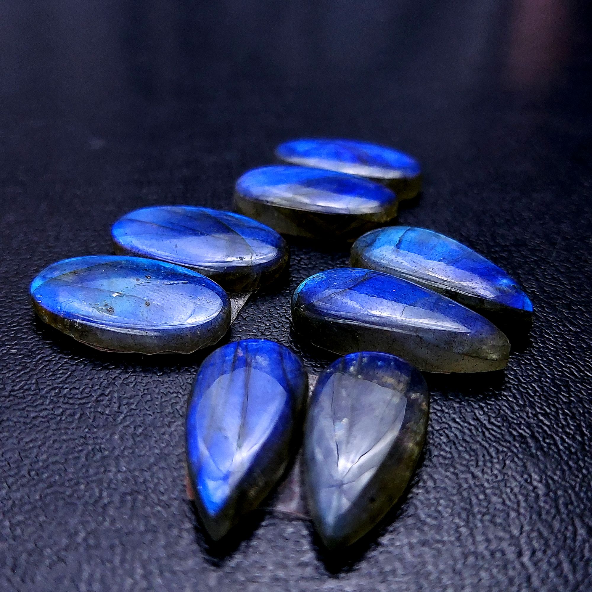 4 Pair 89 Cts Labradorite pairs Labradorite Cabochon Loose Gemstone Labradorite pair for Earring For Woman Earrings Mix Shapes Dangle Drop Earrings 23x11 21x11mm R-13141