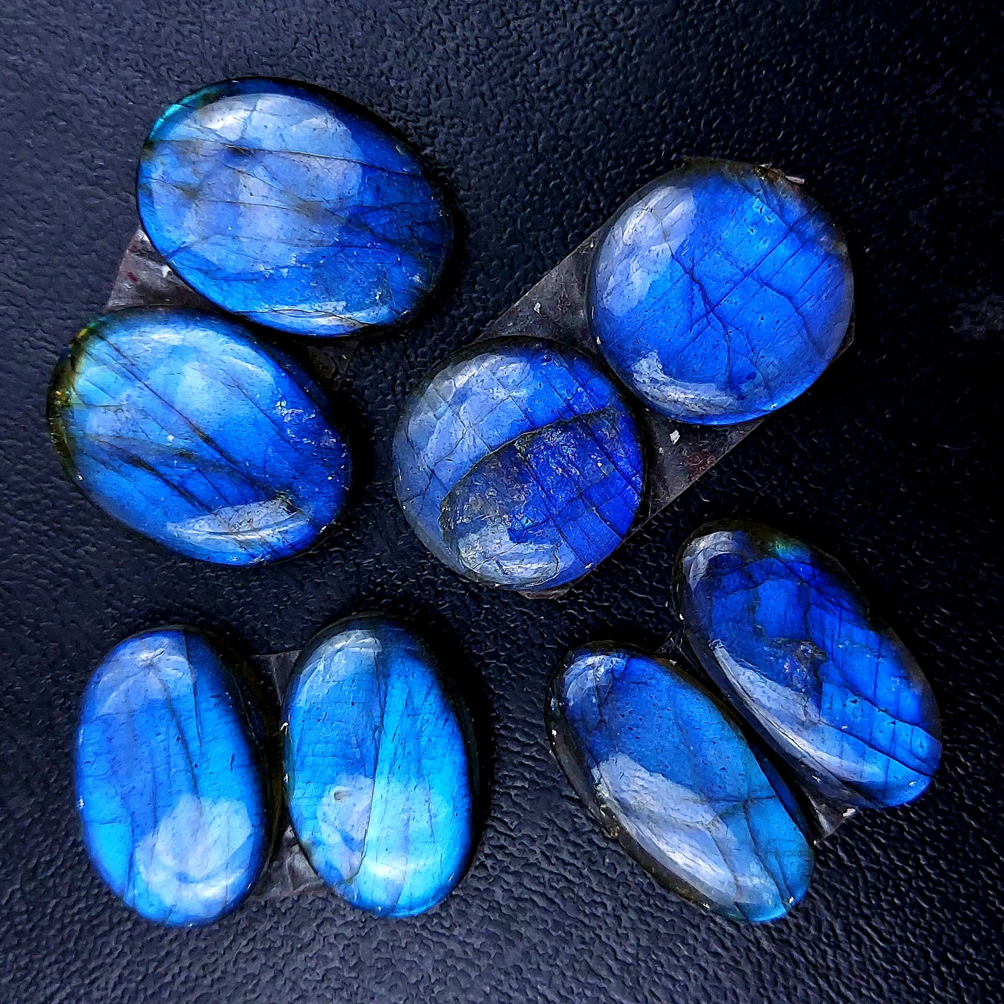 4 Pair 124 Cts Labradorite pairs Labradorite Cabochon Loose Gemstone Labradorite pair for Earring For Woman Earrings Mix Shapes Dangle Drop Earrings 21x14 18x18mm R-13142