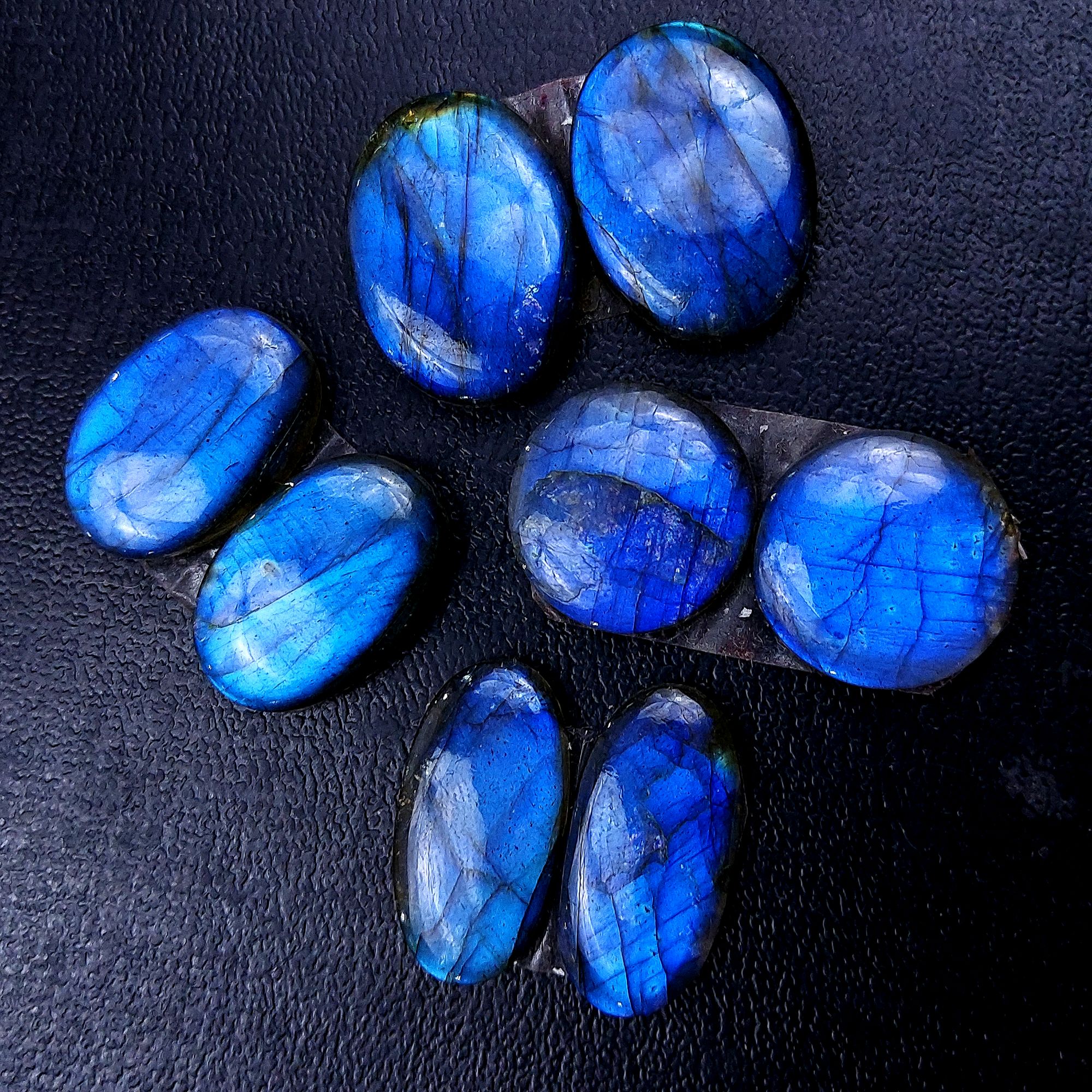 4 Pair 124 Cts Labradorite pairs Labradorite Cabochon Loose Gemstone Labradorite pair for Earring For Woman Earrings Mix Shapes Dangle Drop Earrings 21x14 18x18mm R-13142