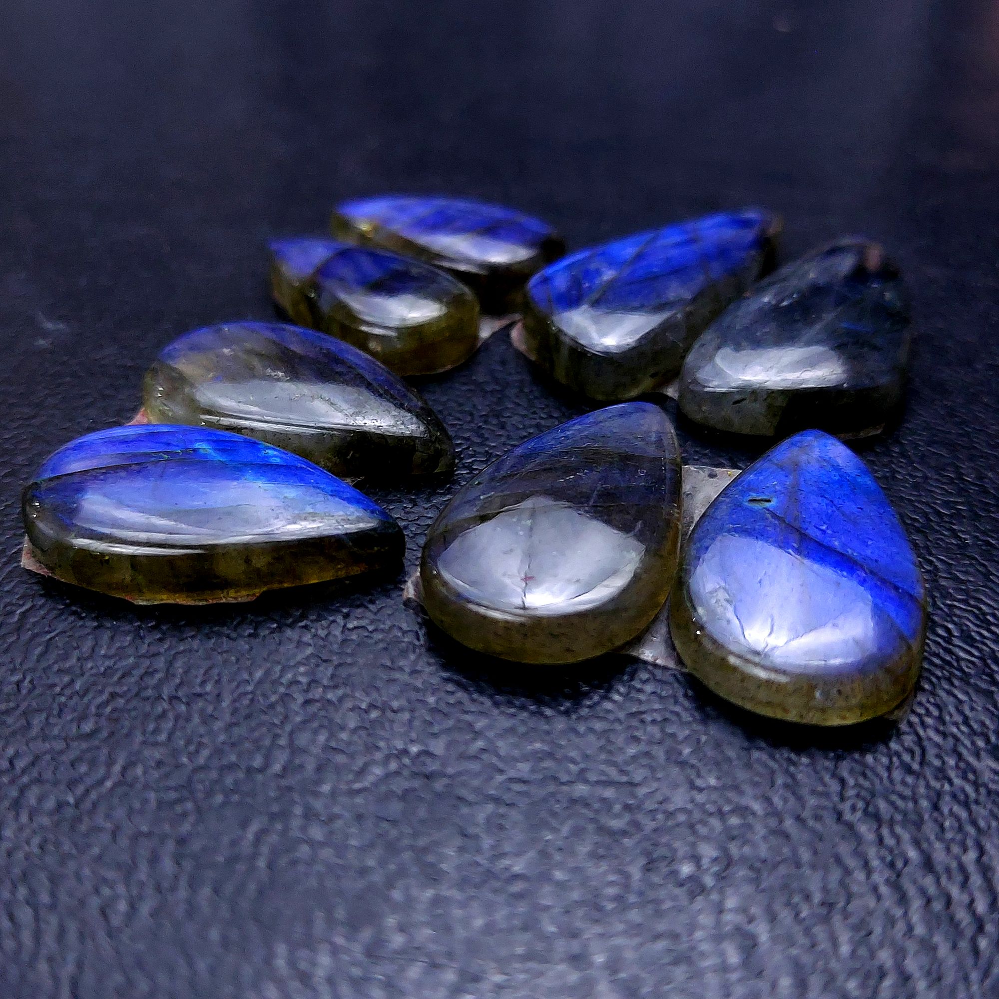4 Pair 78 Cts Labradorite pairs Labradorite Cabochon Loose Gemstone Labradorite pair for Earring For Woman Earrings Mix Shapes Dangle Drop Earrings 26x12 19x10mm R-13148