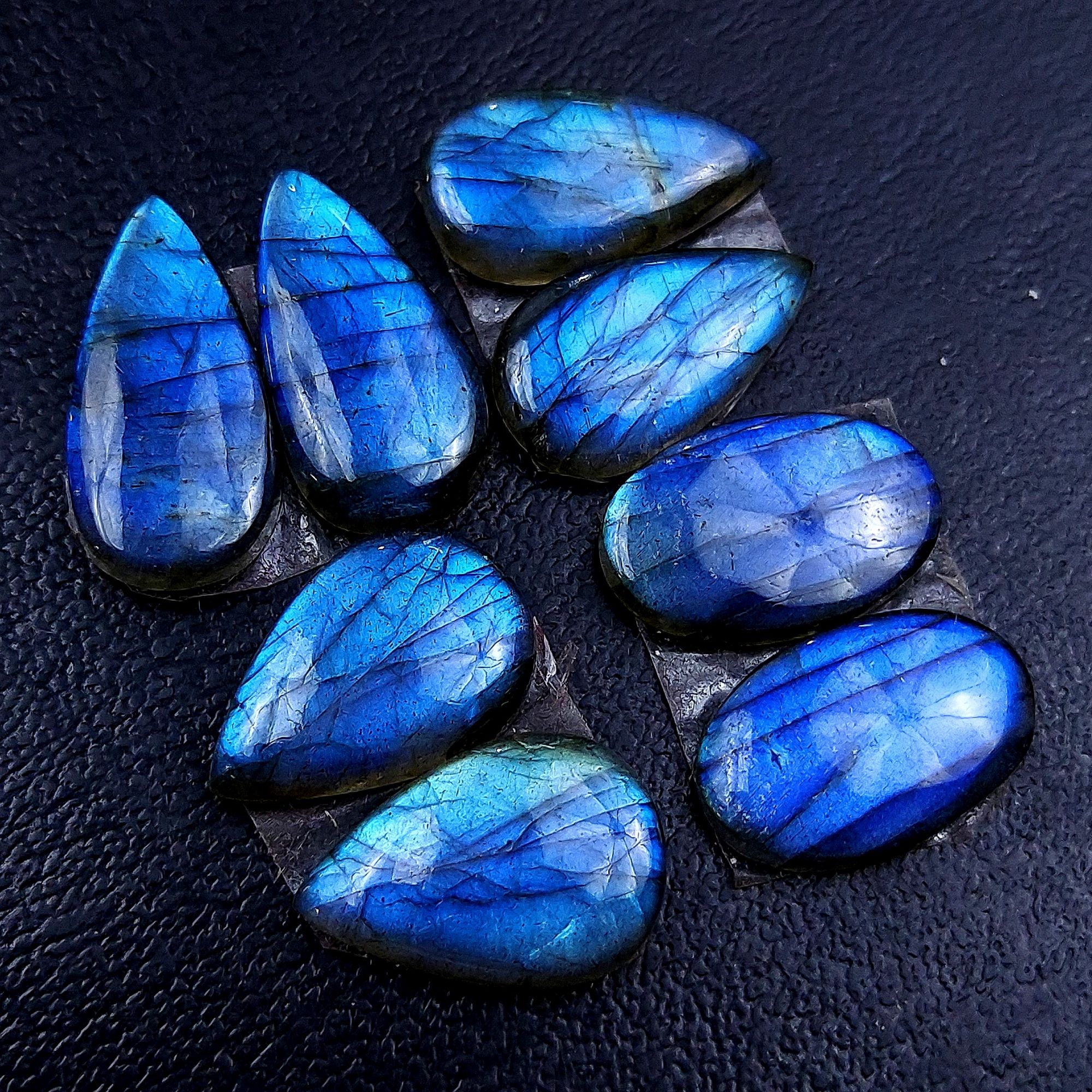4 Pair 60 Cts Labradorite pairs Labradorite Cabochon Loose Gemstone Labradorite pair for Earring For Woman Earrings Mix Shapes Dangle Drop Earrings 20x10 18x10mm R-13149