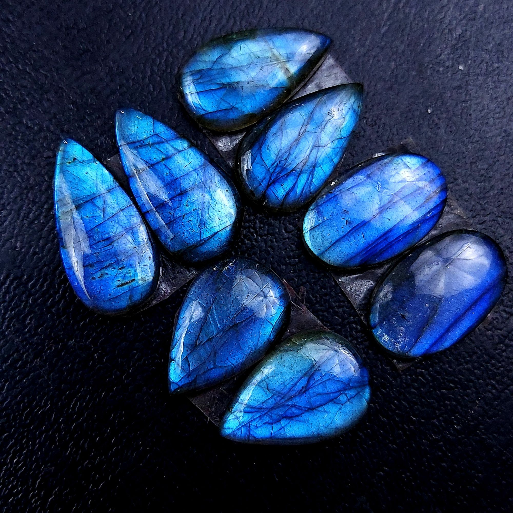 4 Pair 60 Cts Labradorite pairs Labradorite Cabochon Loose Gemstone Labradorite pair for Earring For Woman Earrings Mix Shapes Dangle Drop Earrings 20x10 18x10mm R-13149