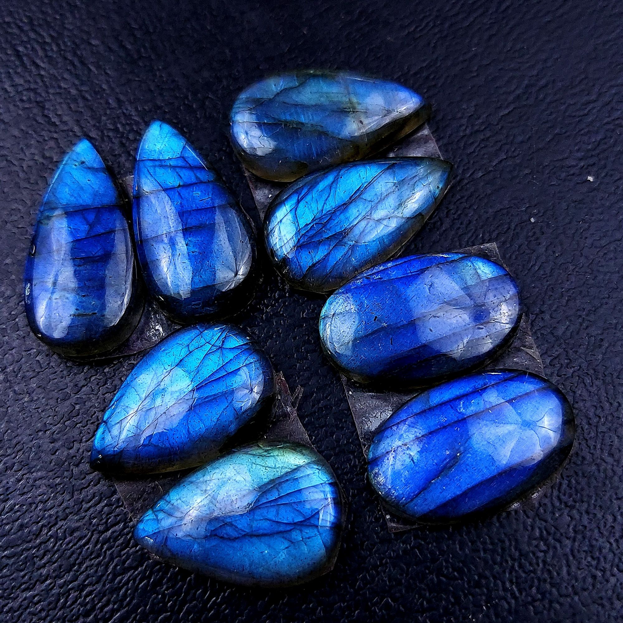 4 Pair 60 Cts Labradorite pairs Labradorite Cabochon Loose Gemstone Labradorite pair for Earring For Woman Earrings Mix Shapes Dangle Drop Earrings 20x10 18x10mm R-13149