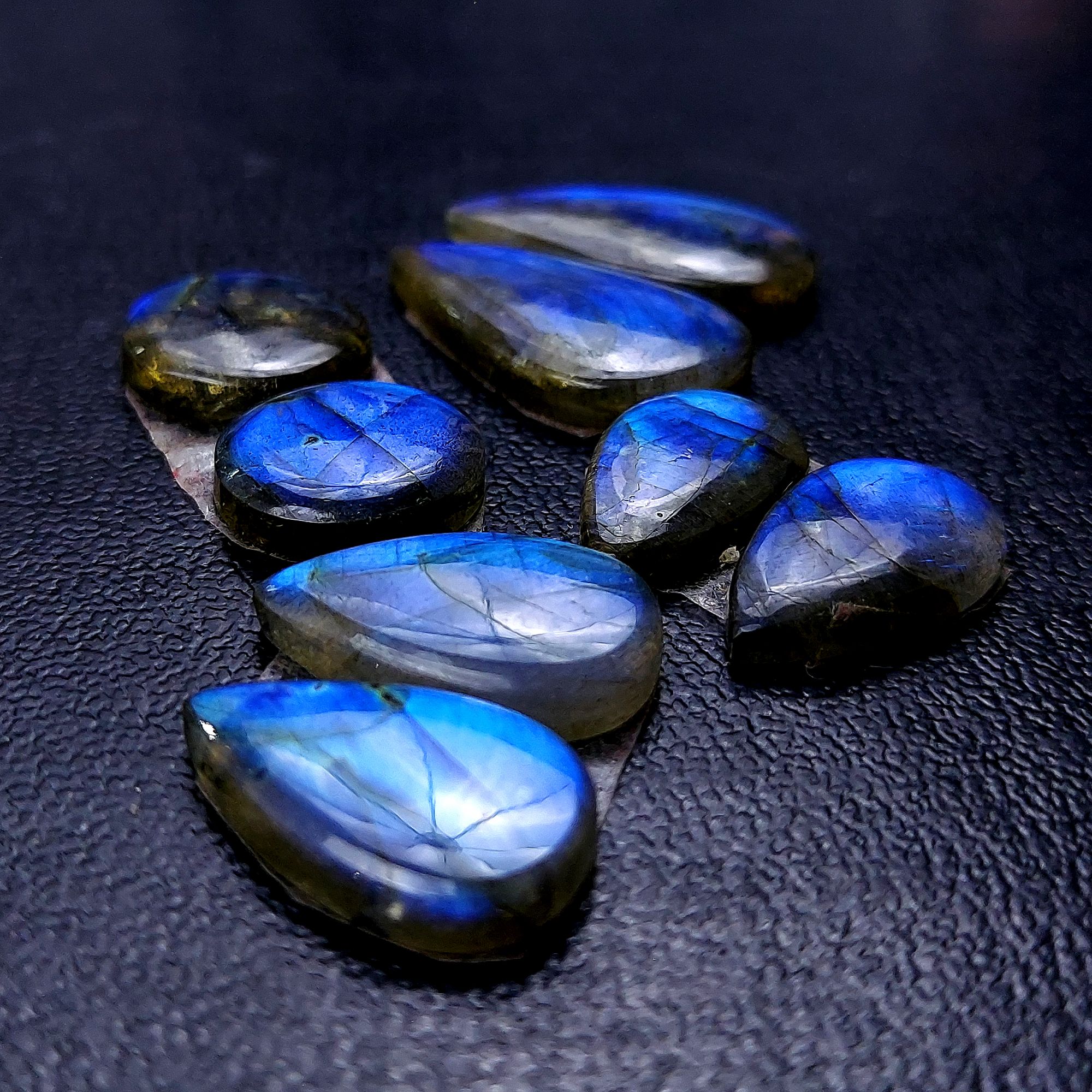 4 Pair 63 Cts Labradorite pairs Labradorite Cabochon Loose Gemstone Labradorite pair for Earring For Woman Earrings Mix Shapes Dangle Drop Earrings 25x13 17x10mm R-13156