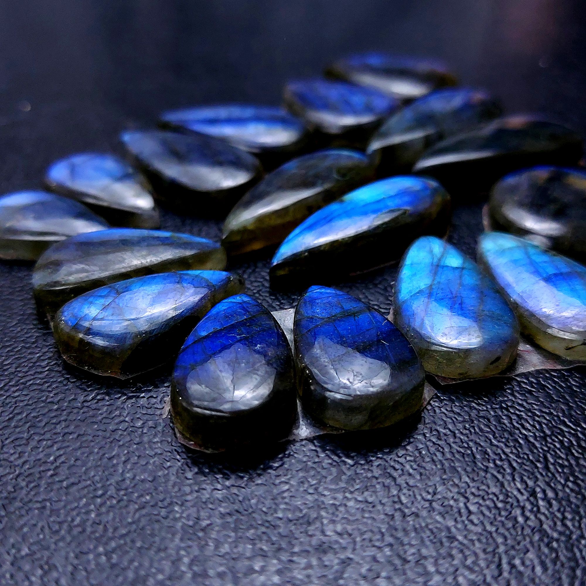 9 Pair 175 Cts Labradorite pairs Labradorite Cabochon Loose Gemstone Labradorite pair for Earring For Woman Earrings Mix Shapes Dangle Drop Earrings 27x11 18x11 mm R-13165