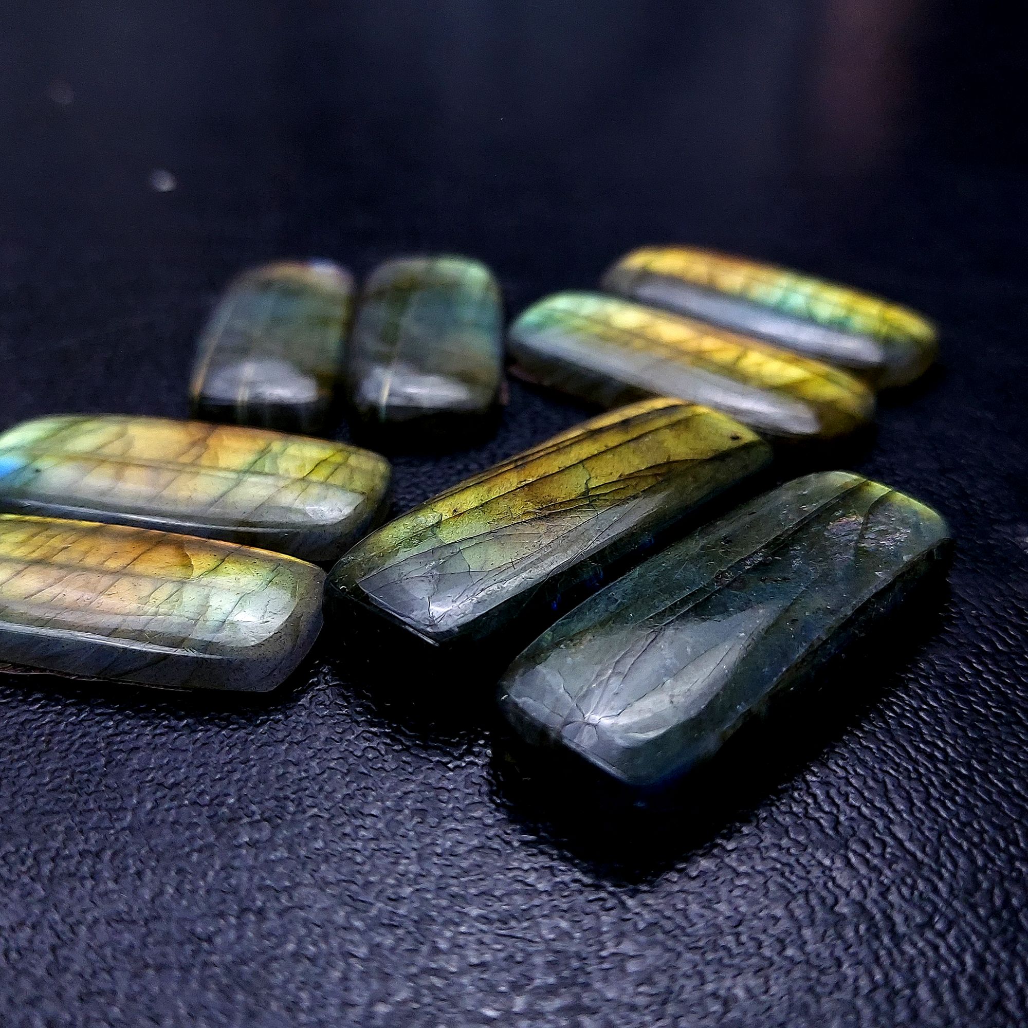 4 Pair 133 Cts Labradorite pairs Labradorite Cabochon Loose Gemstone Labradorite pair for Earring For Woman Earrings Mix Shapes Dangle Drop Earrings 32x13 28x12mm R-13206