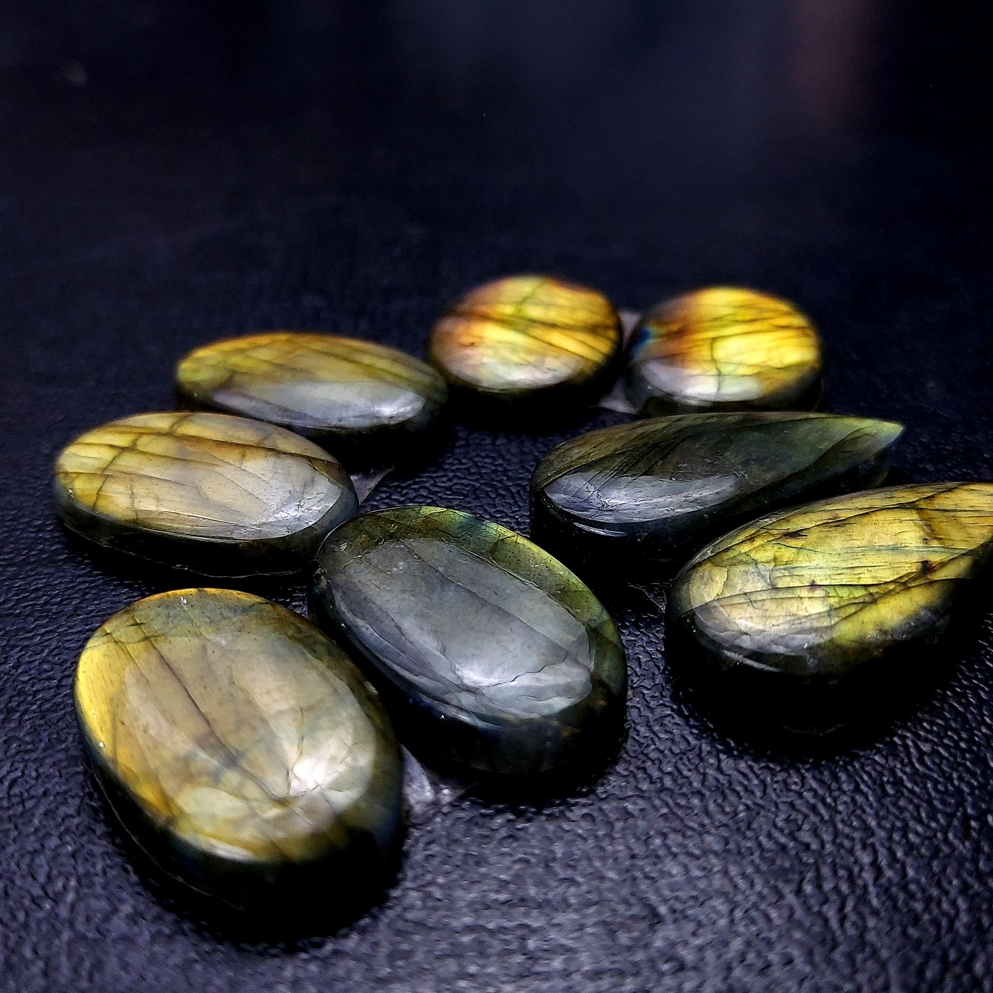4 Pair 119 Cts Labradorite pairs Labradorite Cabochon Loose Gemstone Labradorite pair for Earring For Woman Earrings Mix Shapes Dangle Drop Earrings 28x9 21x16mm R-13207