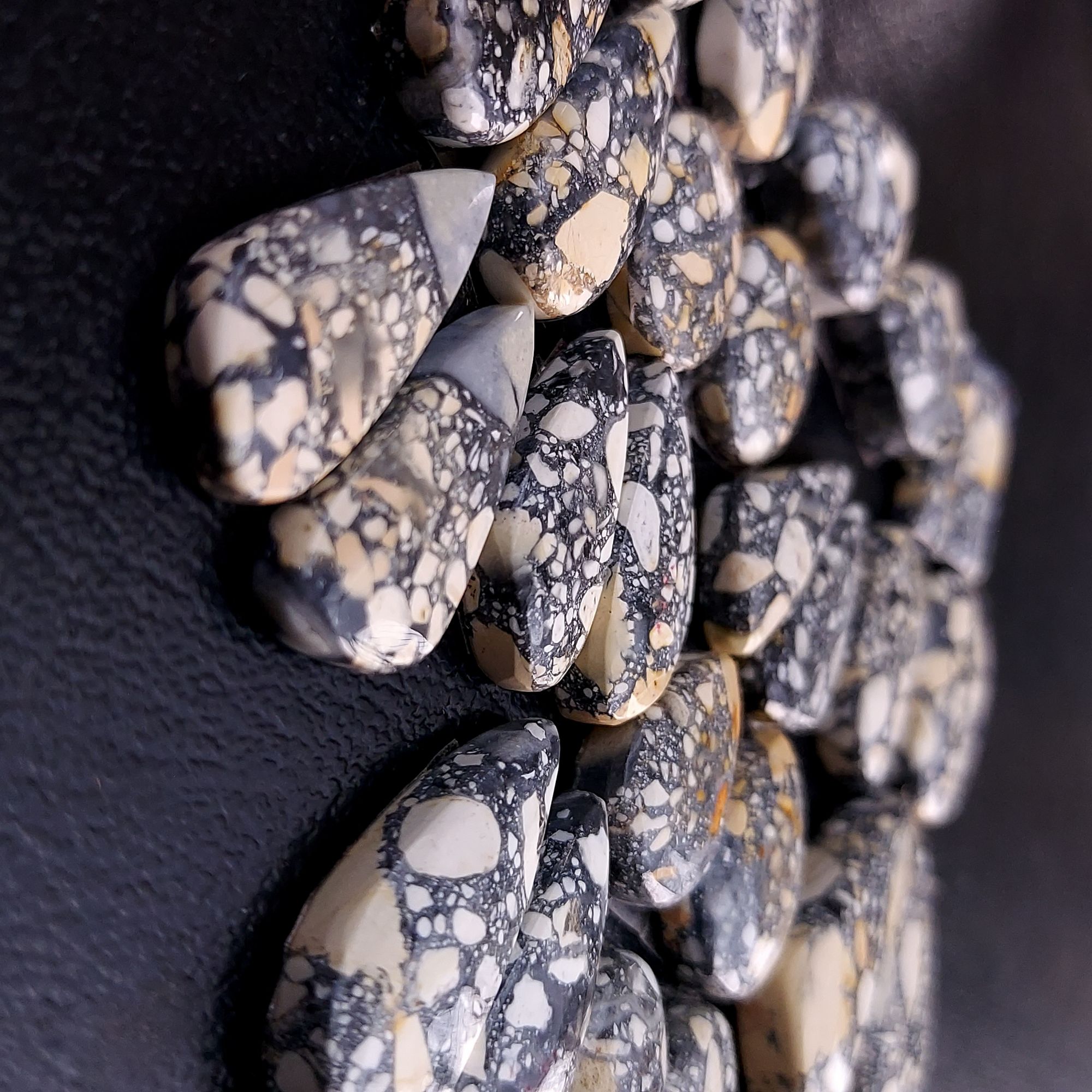 13 Pair 191 Cts Natural Maligano Jasper Cabochon Pair Lot Semi-Precious Gemstones For Jewelry Making 8x16-12x25mm R-13243