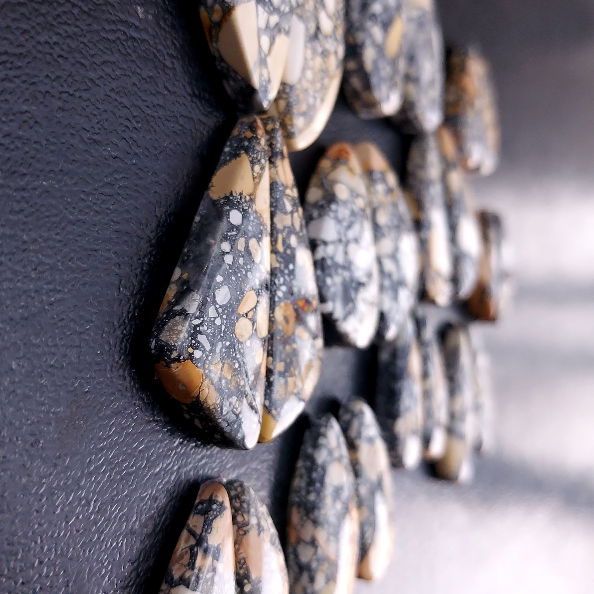 11 Pair 283 Cts Natural Maligano Jasper Cabochon Pair Lot Semi-Precious Gemstones For Jewelry Making 9x20-13x35mm 13252