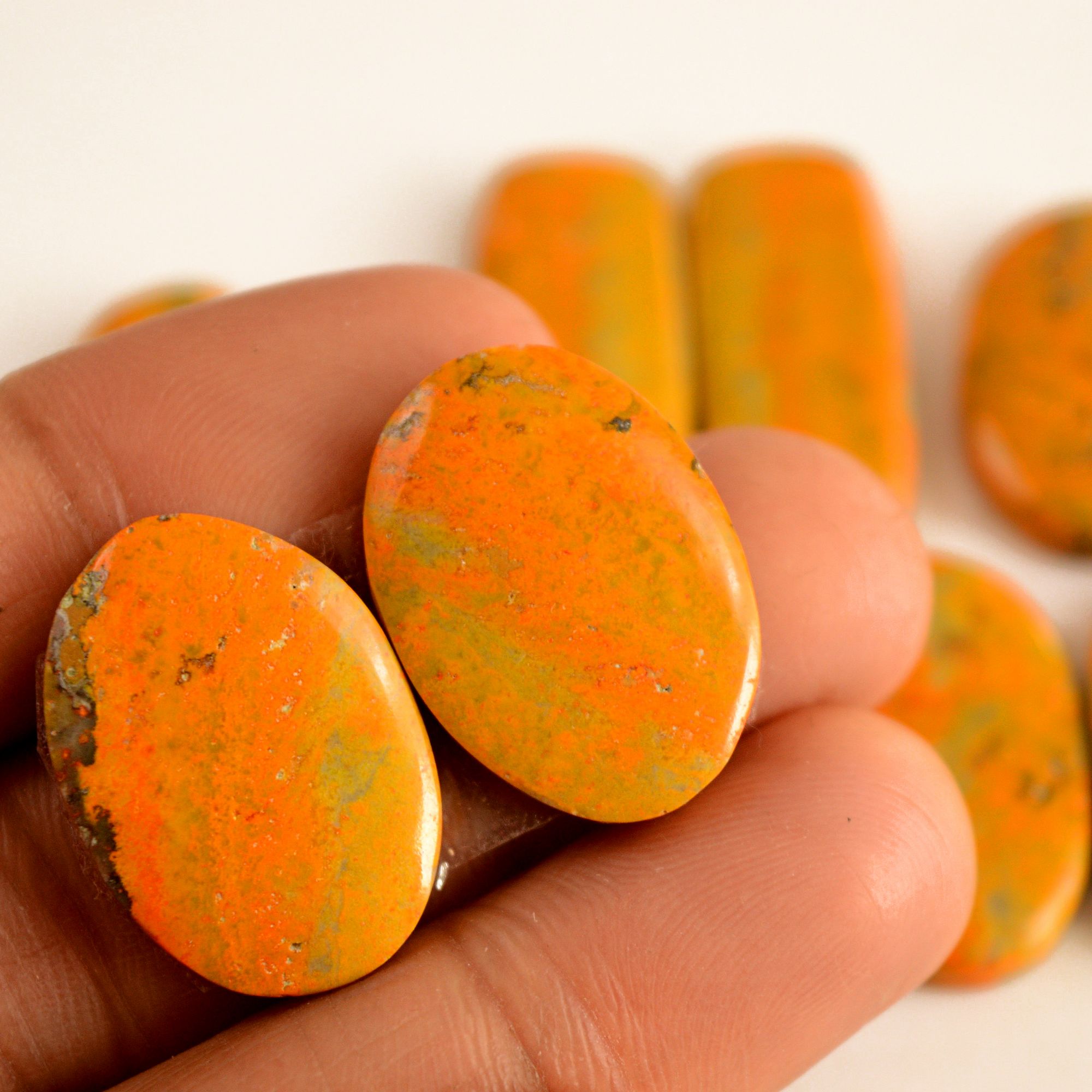 5 Pair 166 Cts Natural Bumble Bee Jasper Pairs Lot Natural Gemstone Lot For Jewelry Making Gift For Mom 28x12-23x11mm 13421