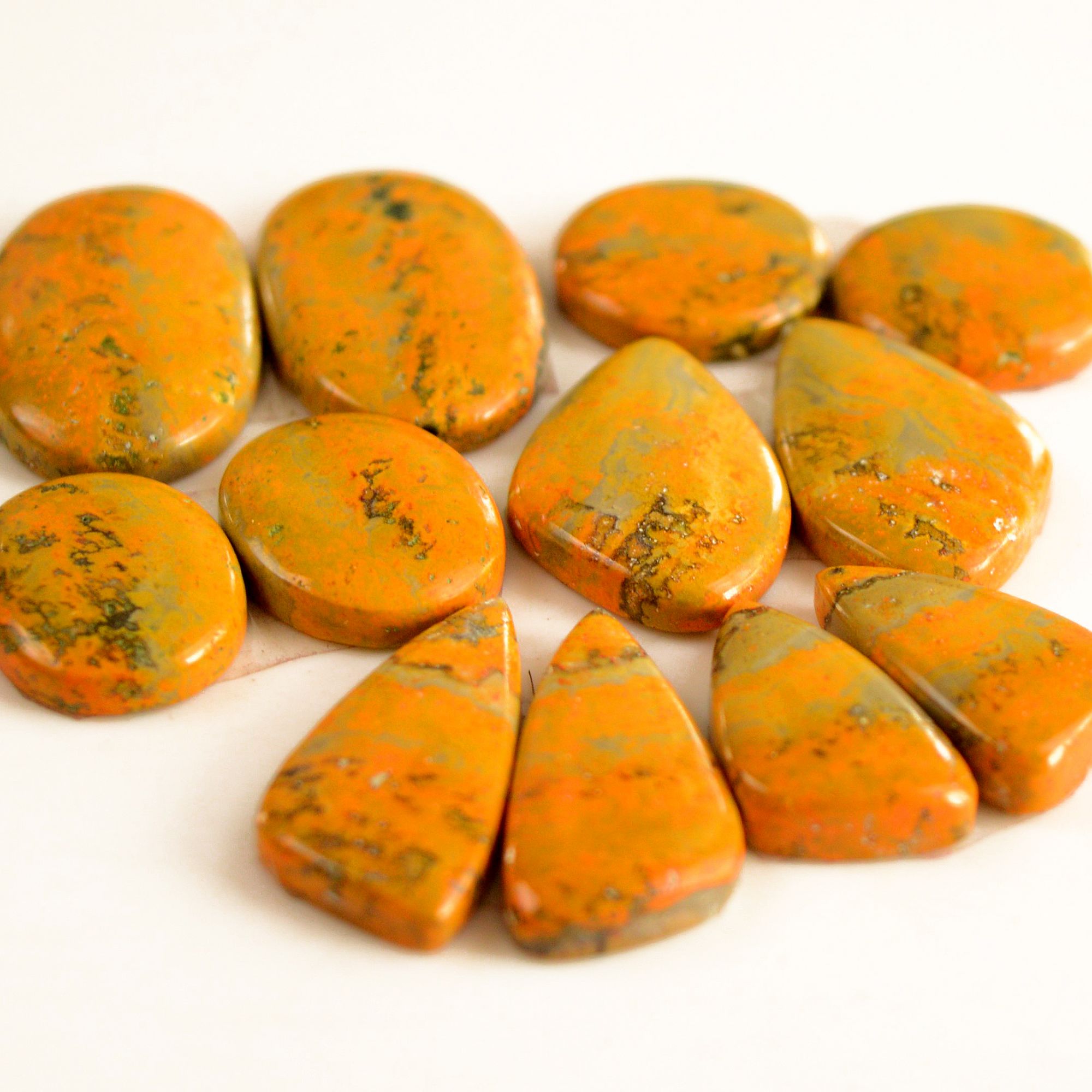 6 Pair 190 Cts Natural Bumble Bee Jasper Pairs Lot Natural Gemstone Lot For Jewelry Making Gift For Mom 30x18-20x16mm 13431