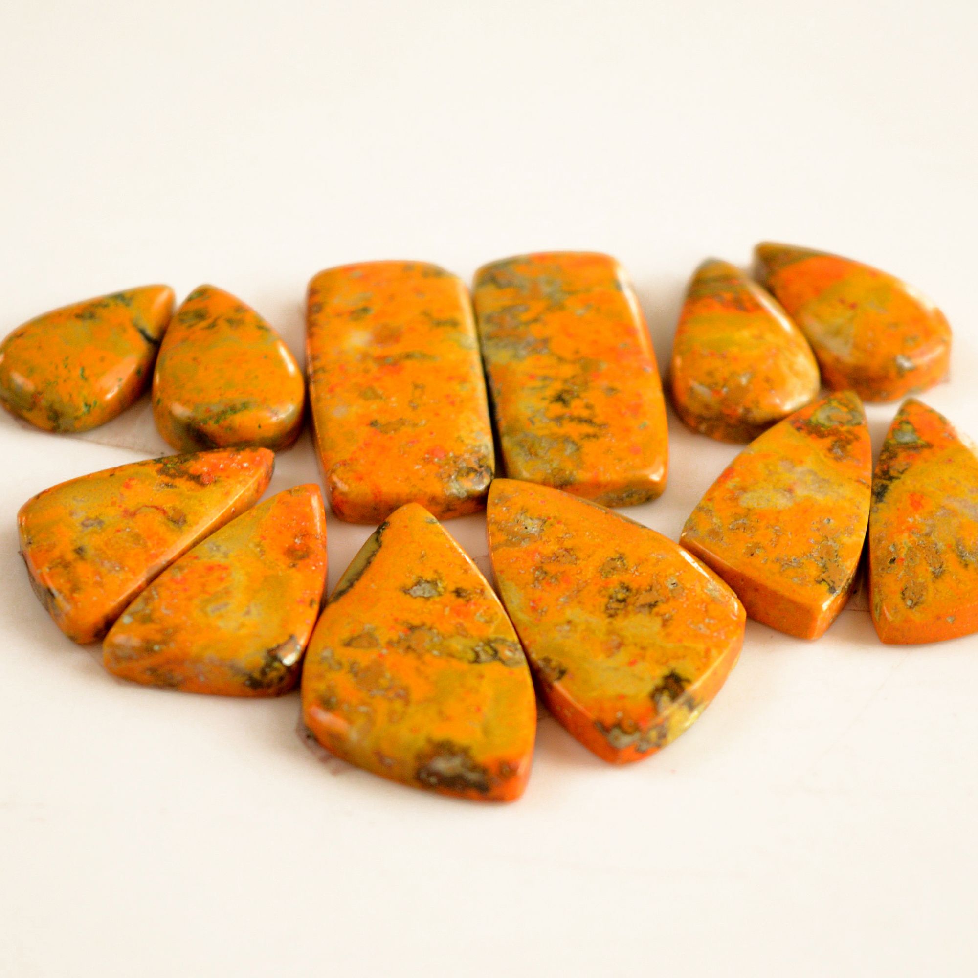 6 Pair 145 Cts Natural Bumble Bee Jasper Pairs Lot Natural Gemstone Lot For Jewelry Making Gift For Mom 30x16-18x12mm 13437