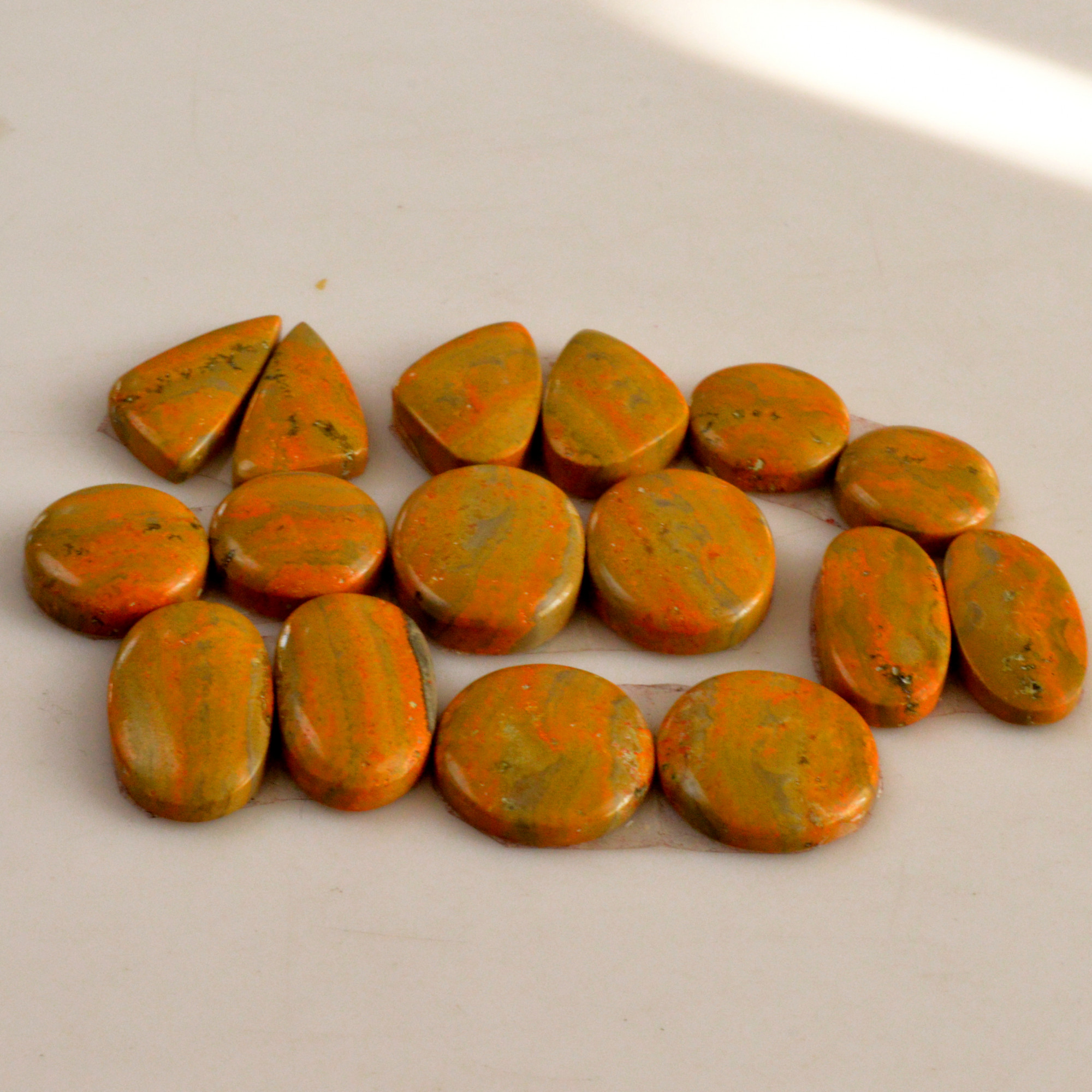 8 Pair 148 Cts Natural Bumble Bee Jasper Pairs Lot Natural Gemstone Lot For Jewelry Making Gift For Mom 25x13-13x13mm 13452