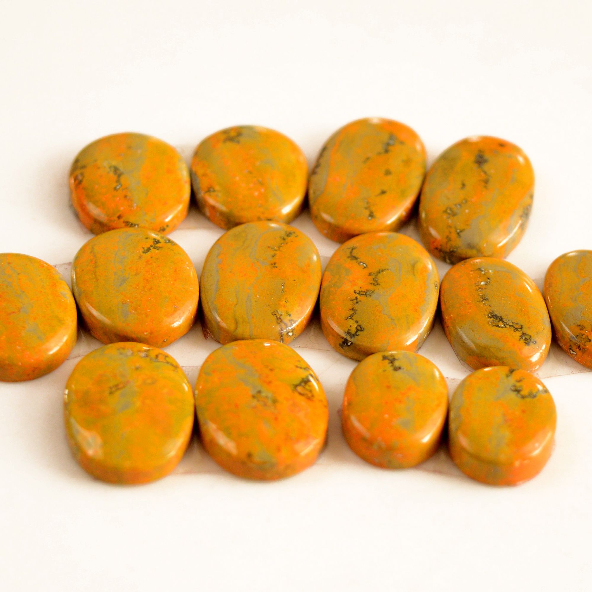 7 Pair 203 Cts Natural Bumble Bee Jasper Pairs Lot Natural Gemstone Lot For Jewelry Making Gift For Mom 25x14-16x12mm 13460