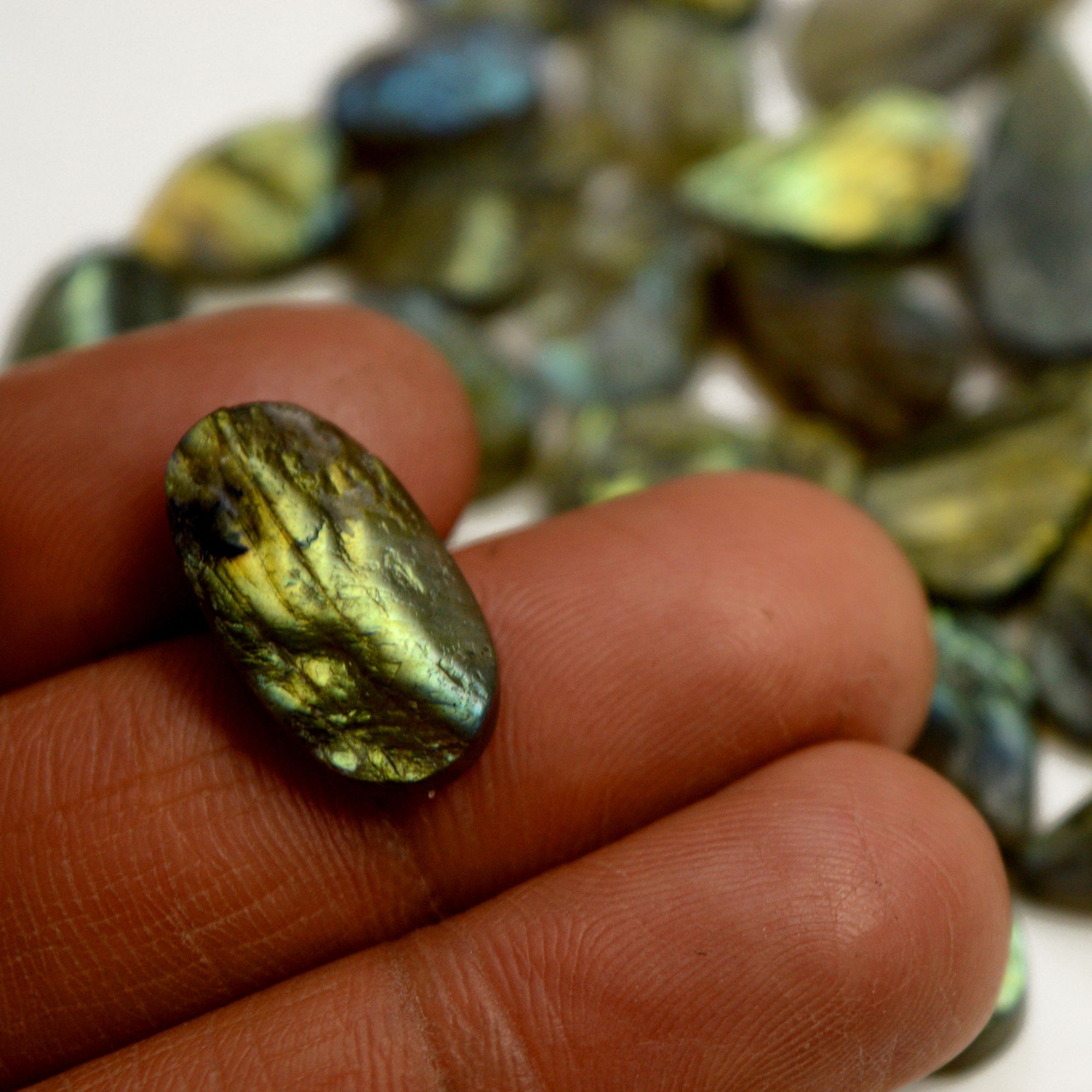 30 Pcs 222 Cts Natural Labradorite Druzy Rough Multi fire Mix Shape Gemstone Lot Size 11x8-23x10mm R-13479