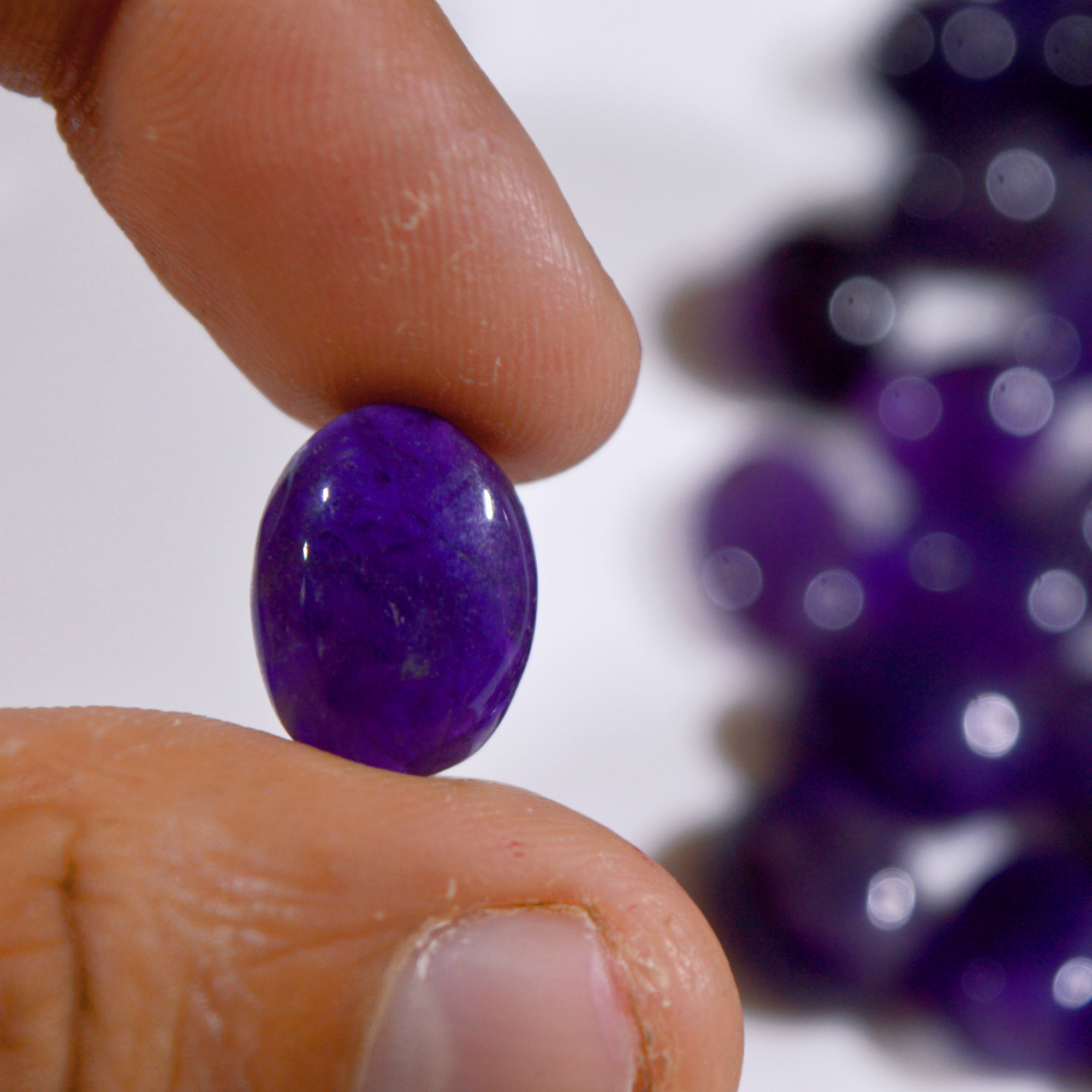 65Pcs 558 Cts Natural Purple Amethyst Cabochon Gemstone Lot Mixed Shapes For Pendants Handmade Jewelry Supplies 22x7 10x10mm14797