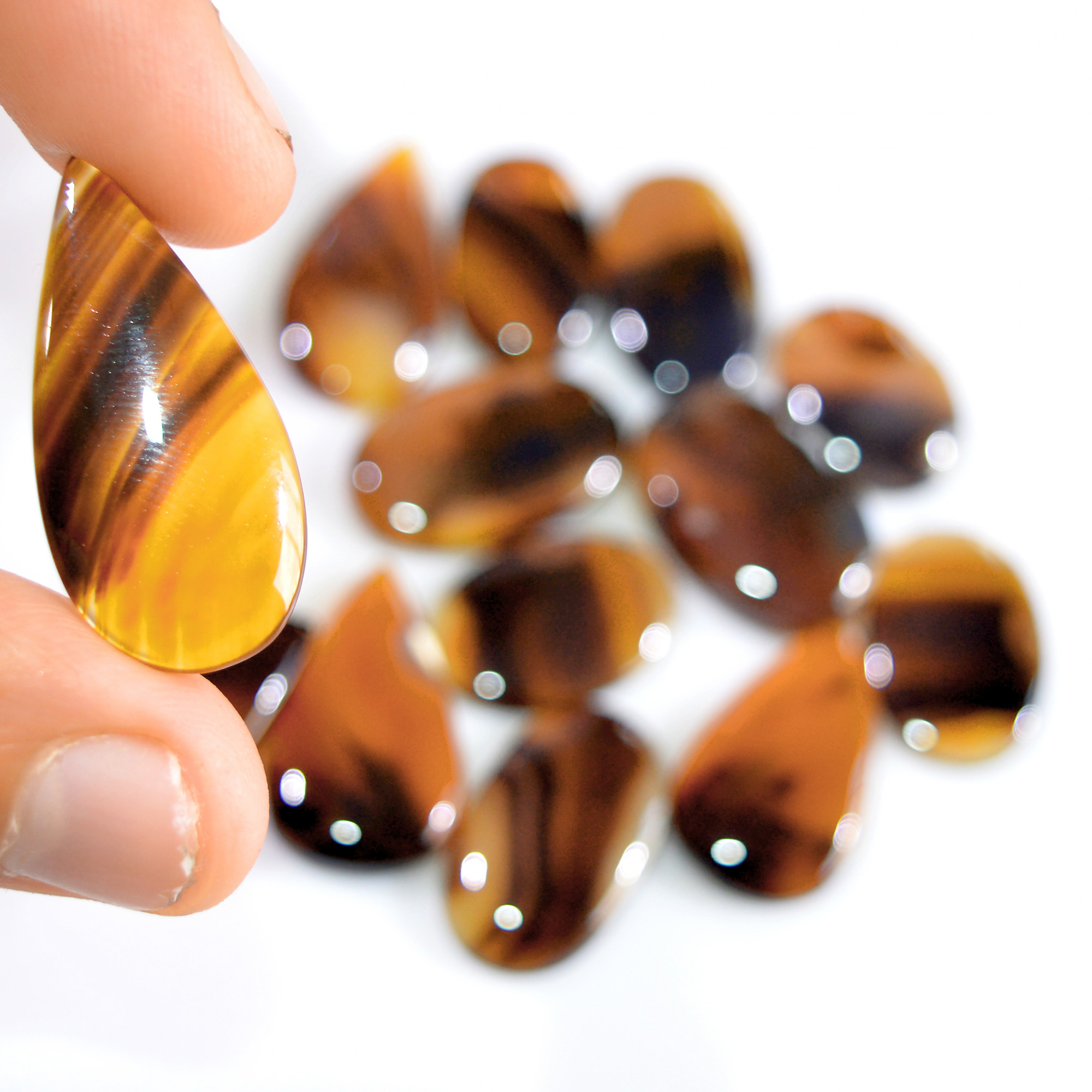 13 Pcs 201 Cts Natural Montana Agate Cabochon Loose Gemstone Lot Wire Wrap Jewelry Making Crystal Healing Stone 30x14 20x14mm 16317