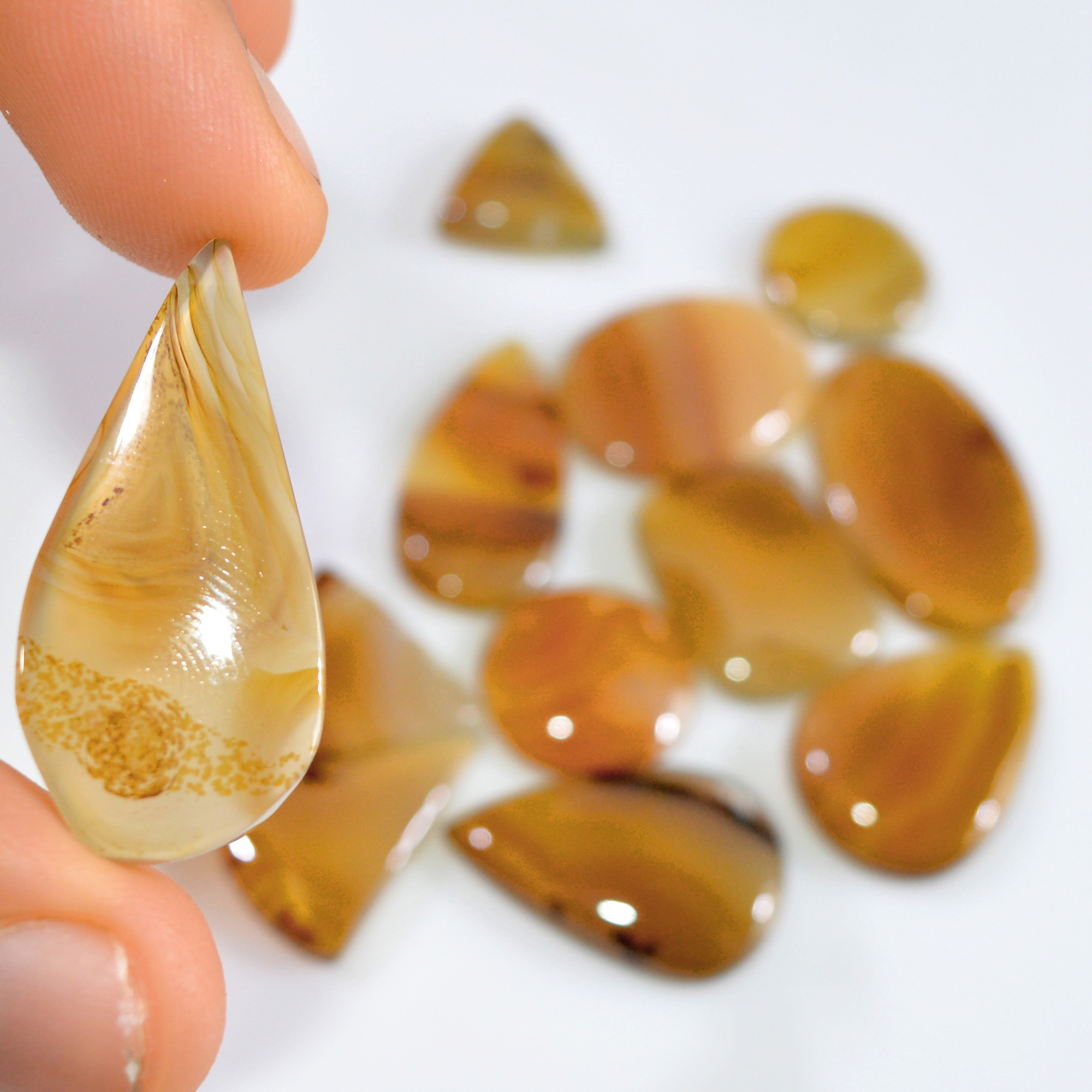 12 Pcs 164 Cts Natural Montana Agate Cabochon Loose Gemstone Lot Wire Wrap Jewelry Making Crystal Healing Stone 35x15 14x14mm 16333