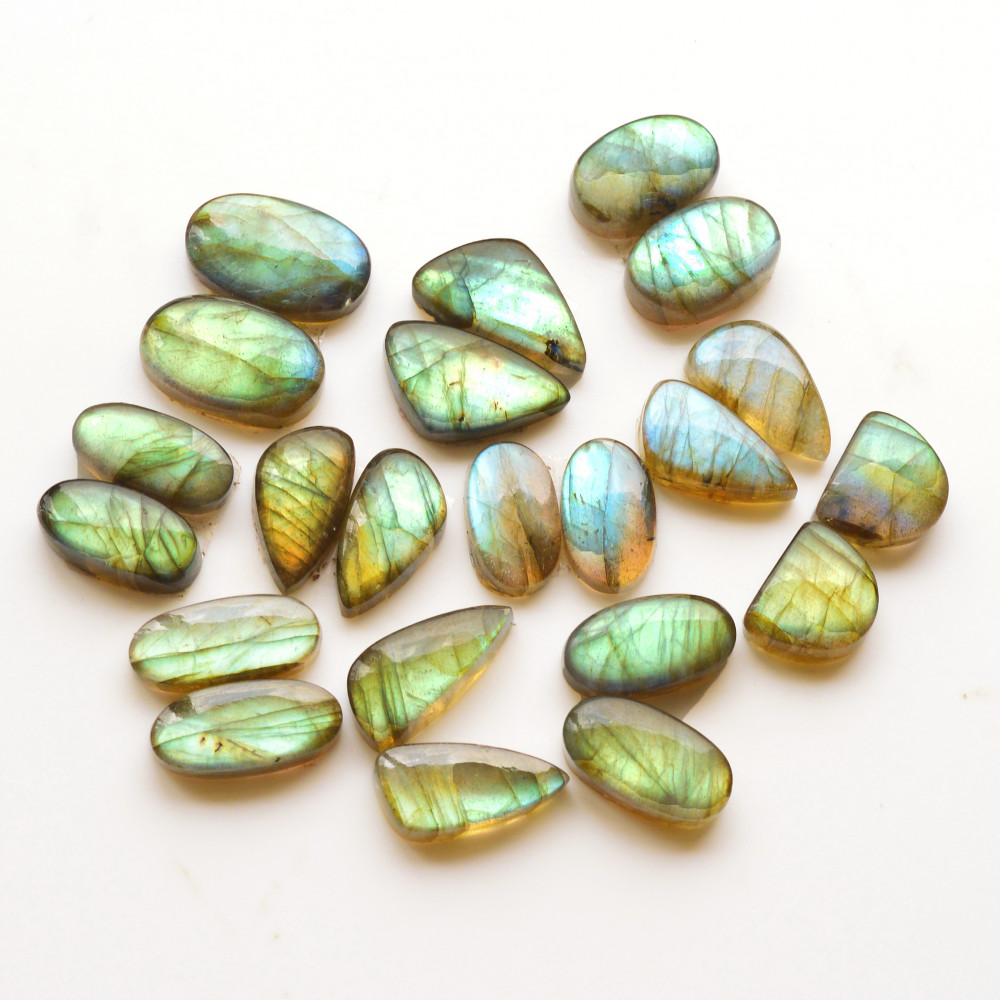 Image of 11 Pair 158Cts  Natural Labradorite Pair Gemstone Lot for jewellery making  18x12 15x9mm #19825