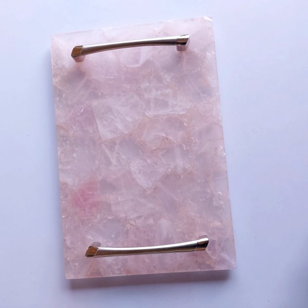 Rose Quartz Tray