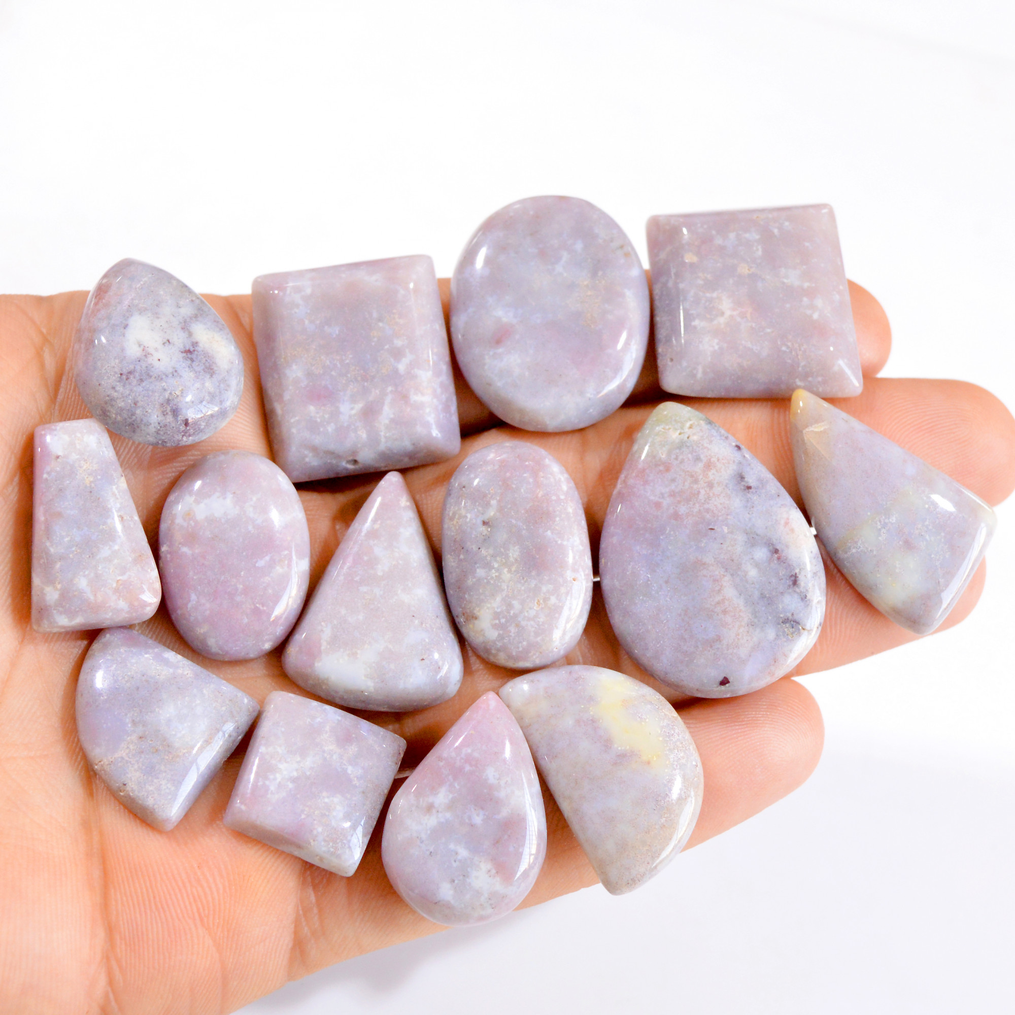 14 Pcs 380 Cts Natural Bloodstone Cabochon Loose Gemstone Lot 17x16-35x25mm 2827