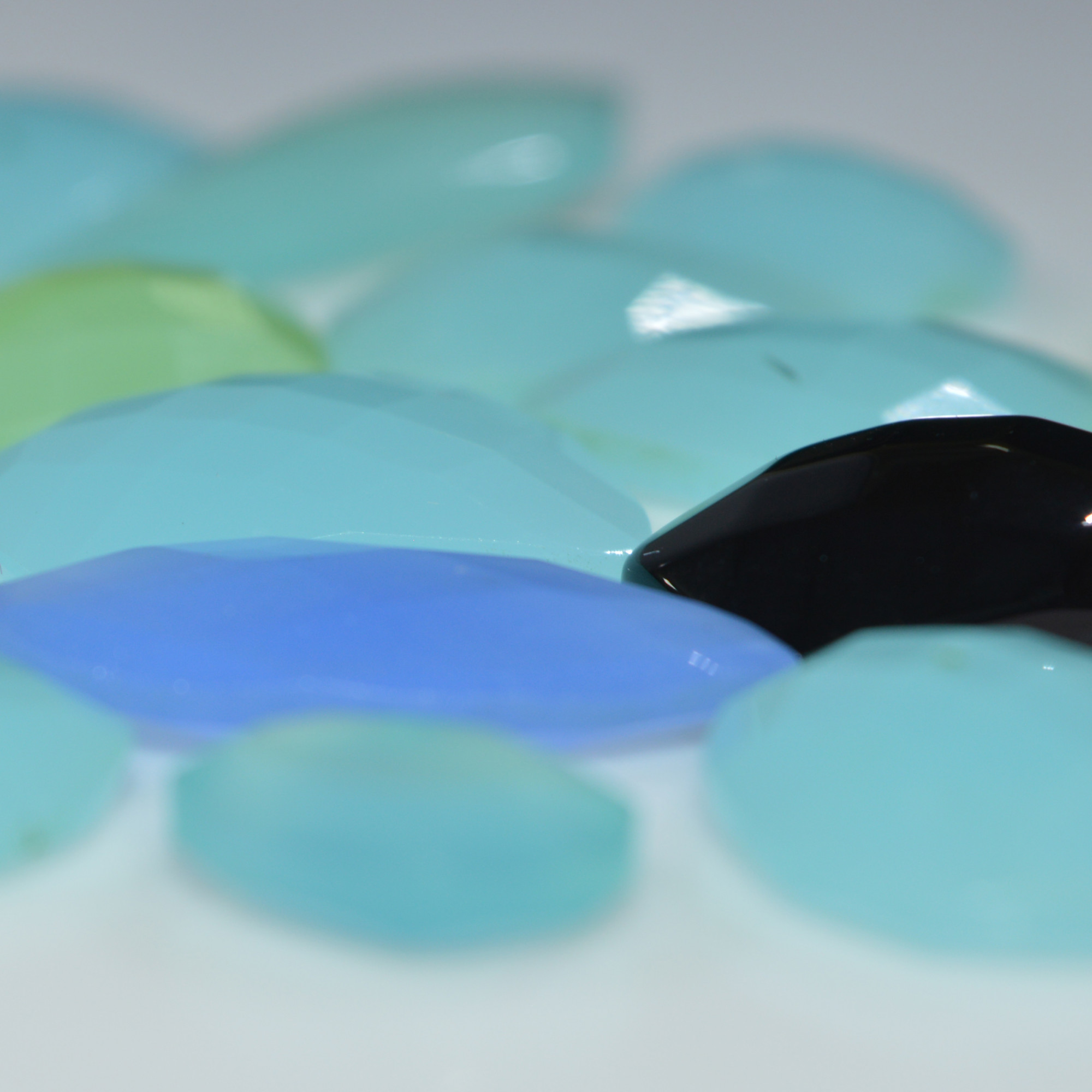 20 Pcs 248Cts Natural Multi Color Chalcedony Faceted Gemstone Handmade Jewelry Making Healing Crystals Lot 39x13 11x9mm 3604