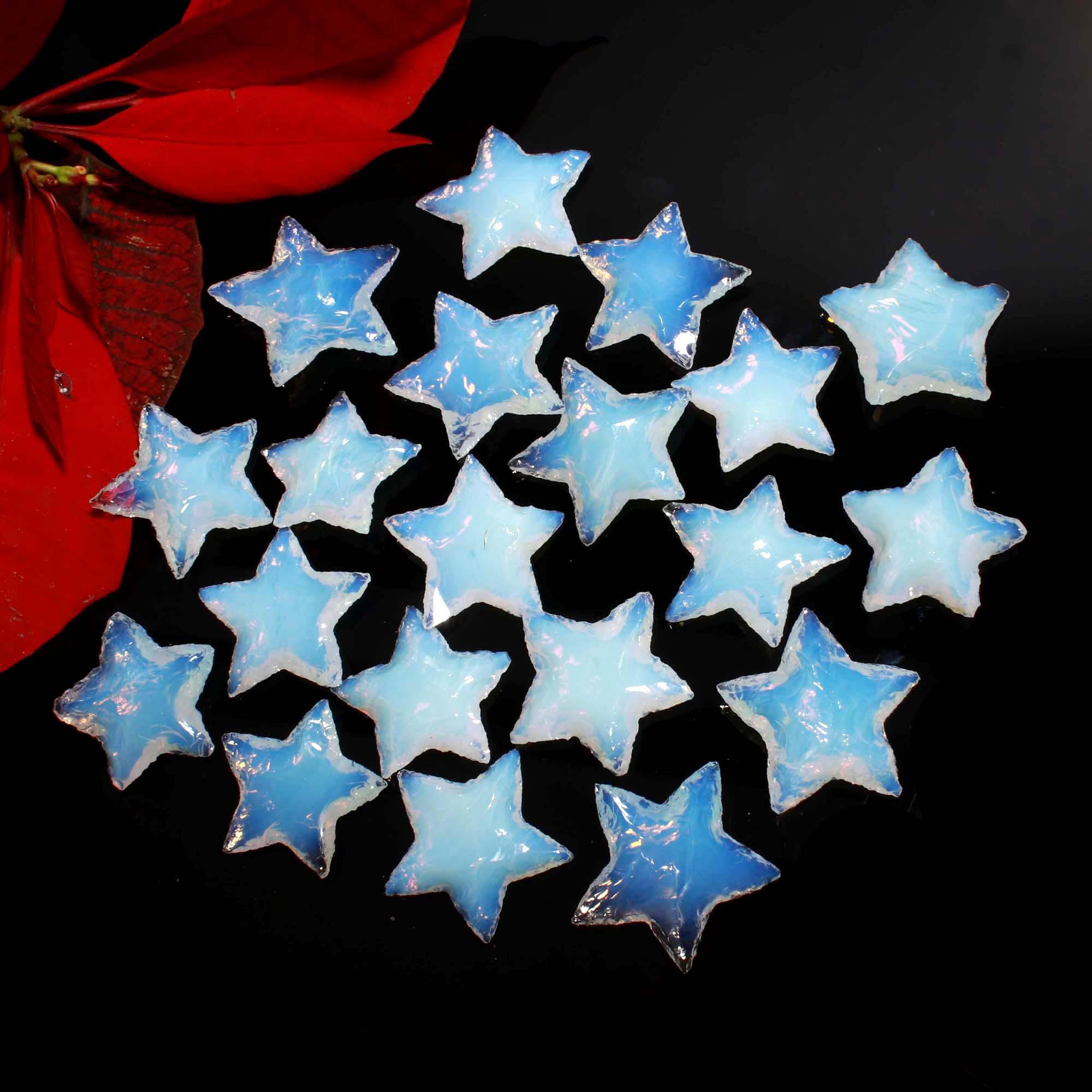 Opalite Star Carving