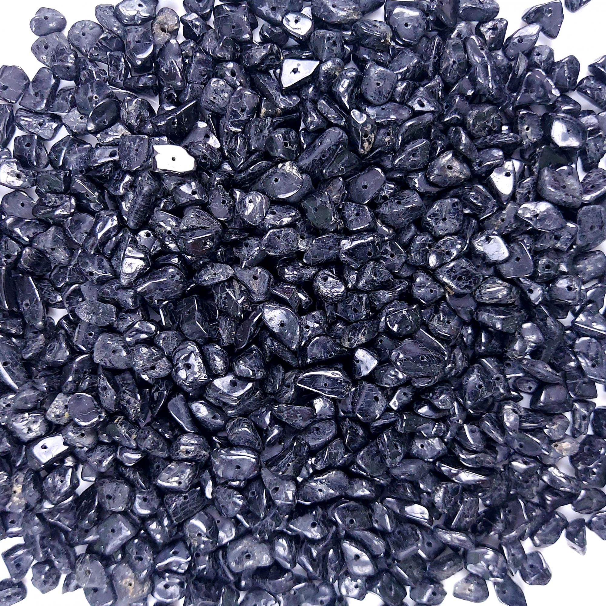 784Pcs 963Cts  Natural Black Tourmaline Gemstone Chips Uncut Beads for Jewelry Making Center Drill Loose Gemstones Nuggets Chips Smooth Beads Bracelet Gift for Her 9x4 6x4mm#G-407
