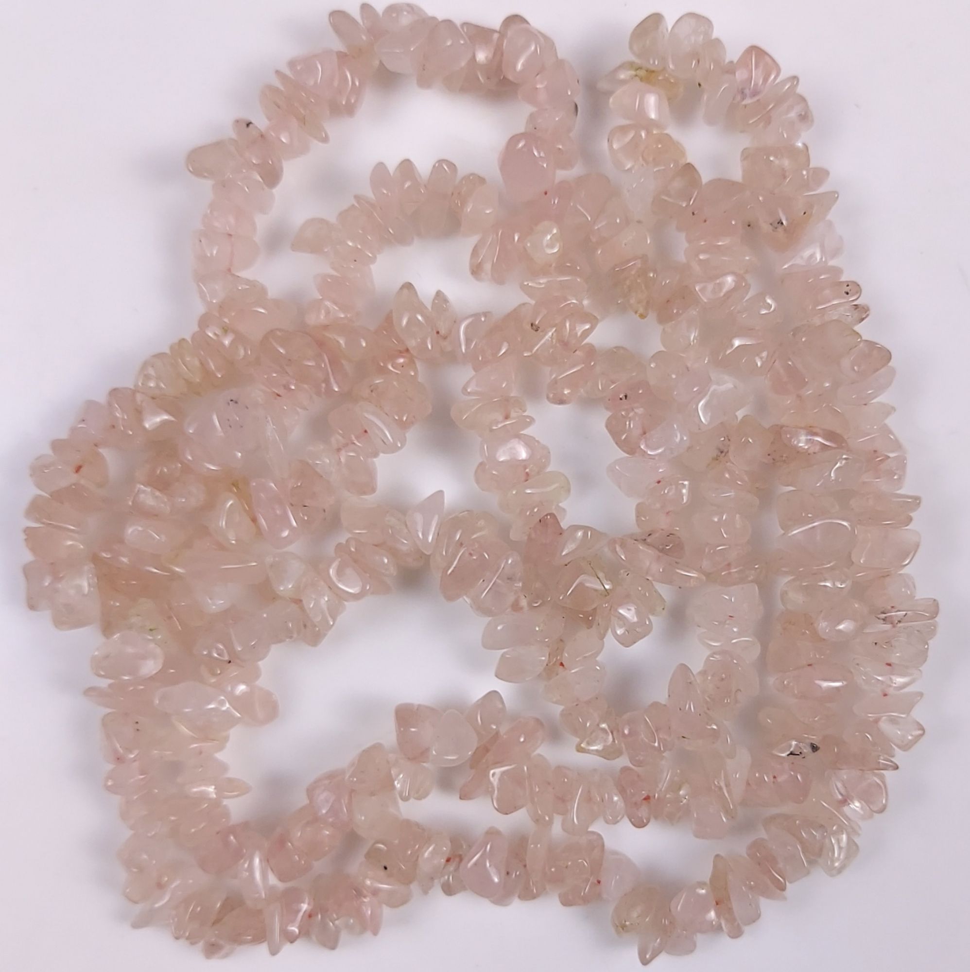 1Strand 338Cts  Natural Pink Rose Quartz Uncut Gemstone Beads Rose Quartz Beads Ready To Wear Gemstone Beads Antique Jewelry Beads 36inch Long Strand 45054mm#G-425