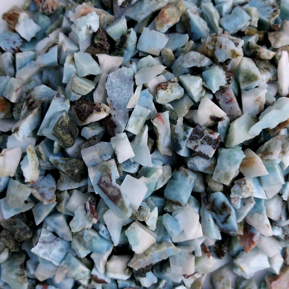 2508Cts  Natural Blue Raw Larimar Rough Unpolished and Undrill Cabochon Gemstone Lot For Jewelry Making 20X6 11X6 mm#654