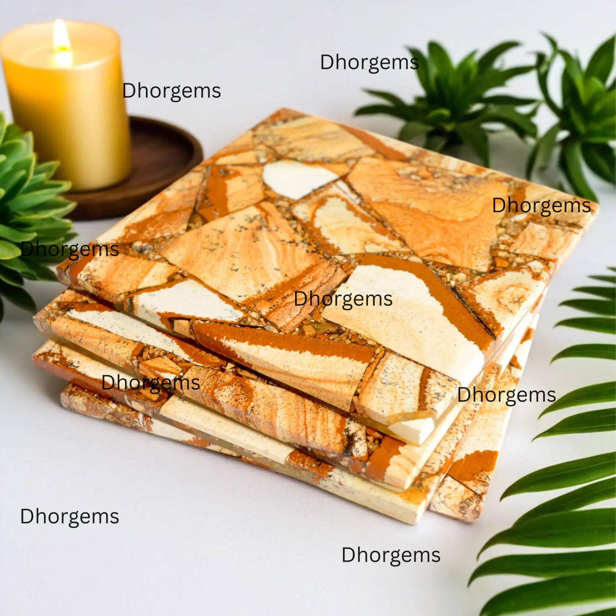 4Picture Jasper Square Coasters