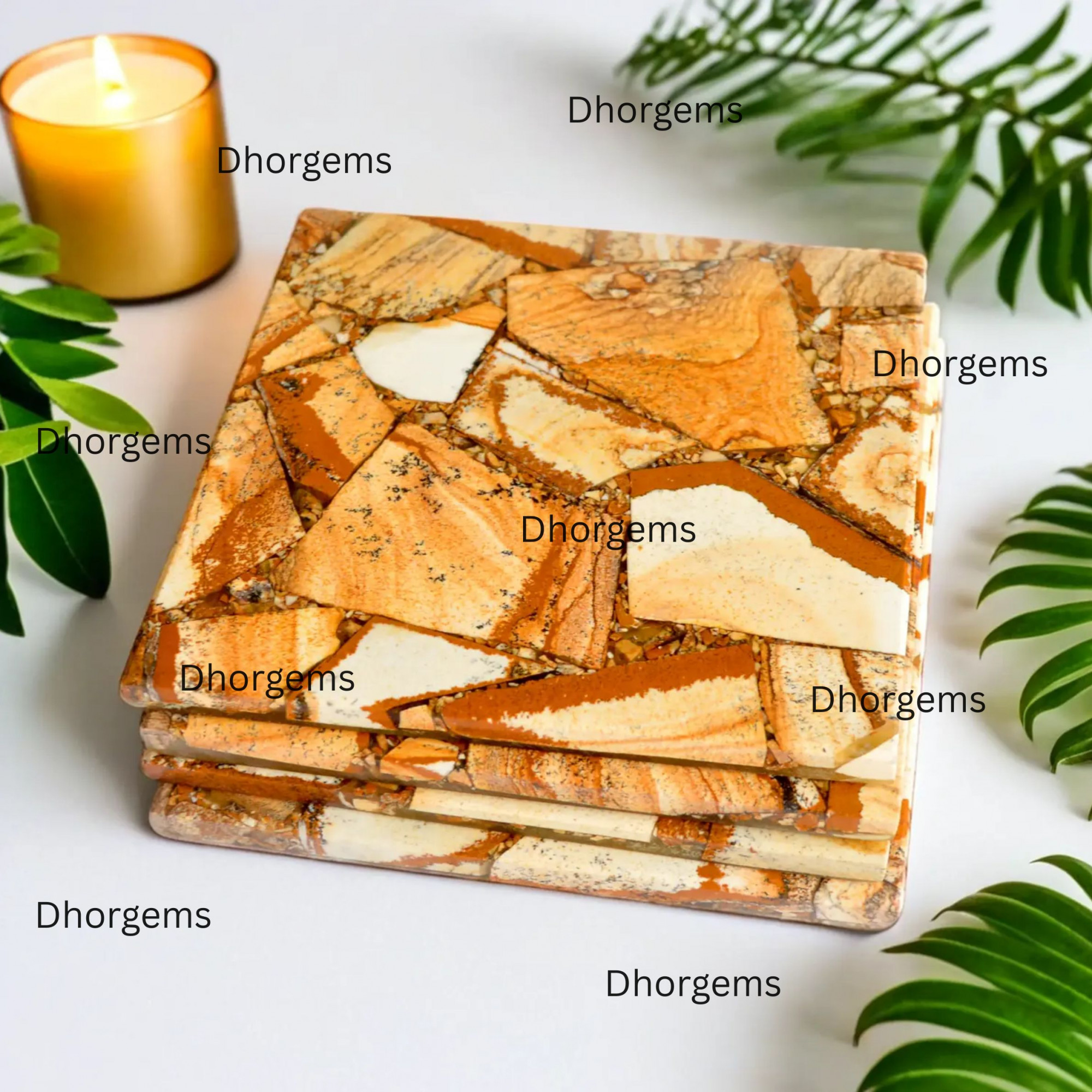 4Picture Jasper Square Coasters