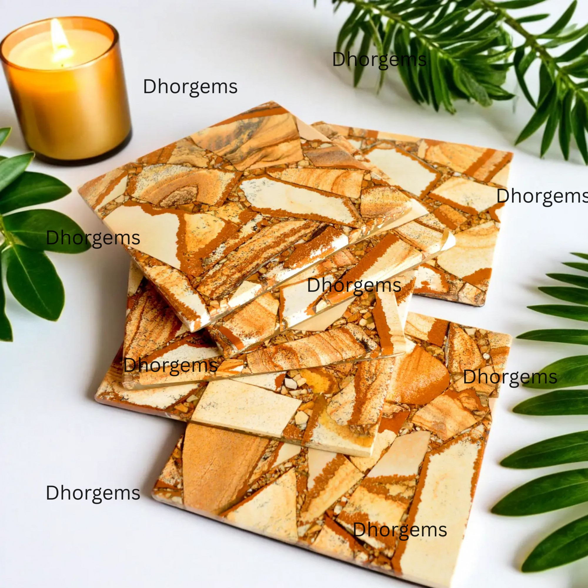 4Picture Jasper Square Coasters