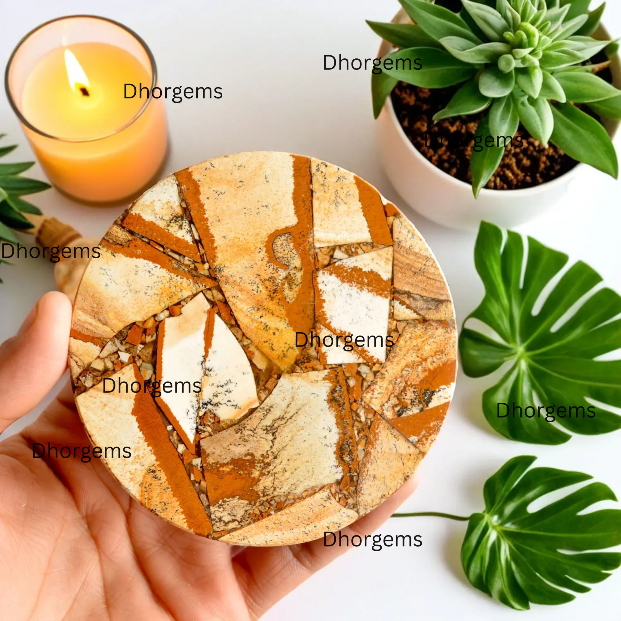 4Picture Jasper Round Coasters