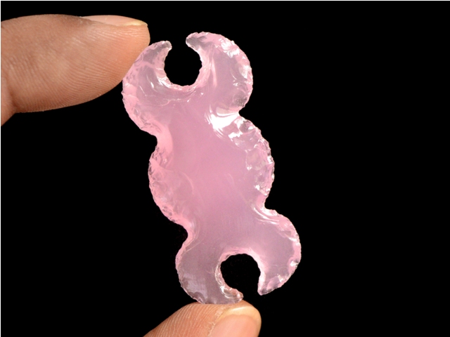 Rose Quartz Triple Moon