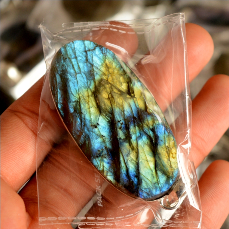 Labradorite druzy Pendant