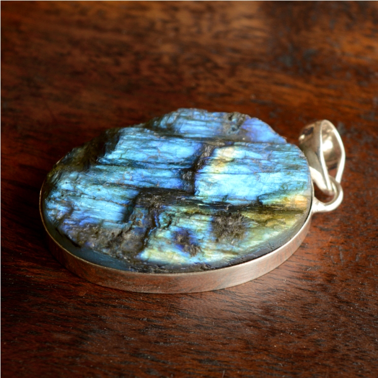 Labradorite druzy Pendant