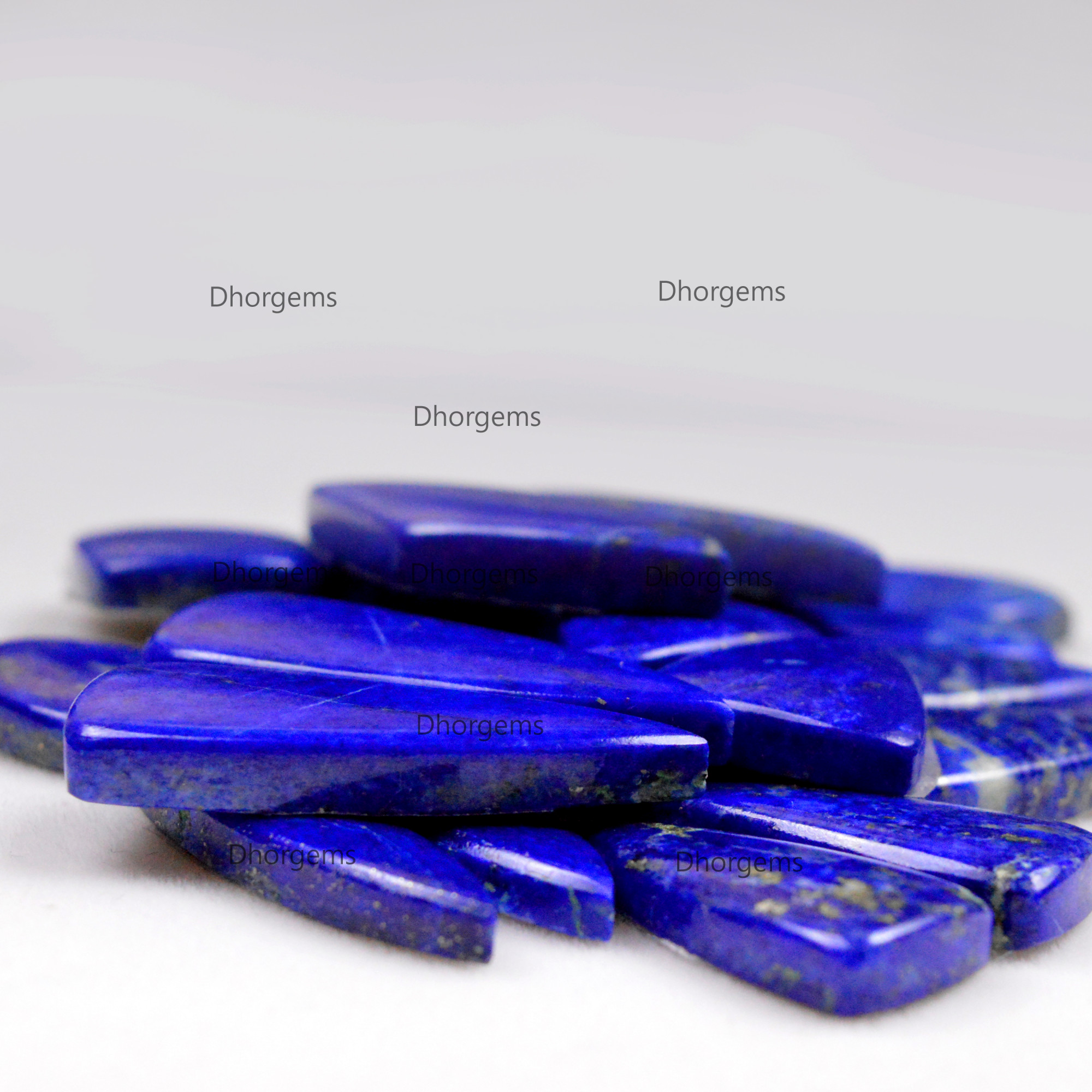 Natural Lapis Lazuli Gemstone Pairs Lot Mix Pairs for Wire Wrapping Blue Stone Cabochons for Silver Dangle Earrings Crystal Healing Gemstone